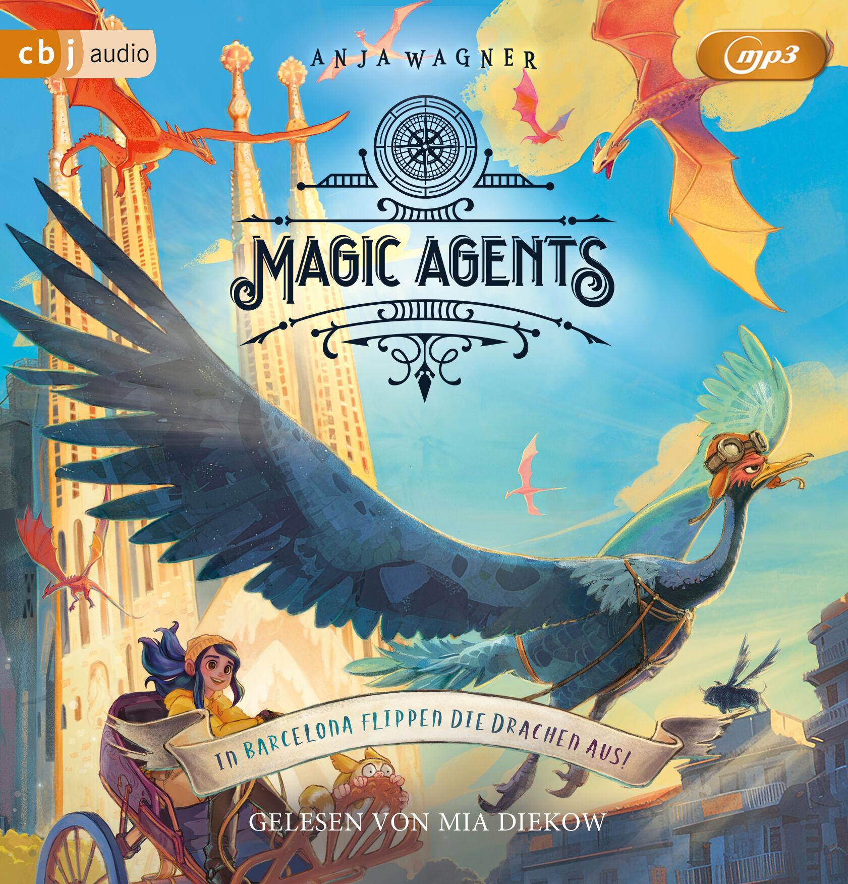 Beispielinhalt (Bild) Magic Agents - In Barcelona flippen die Drachen aus!