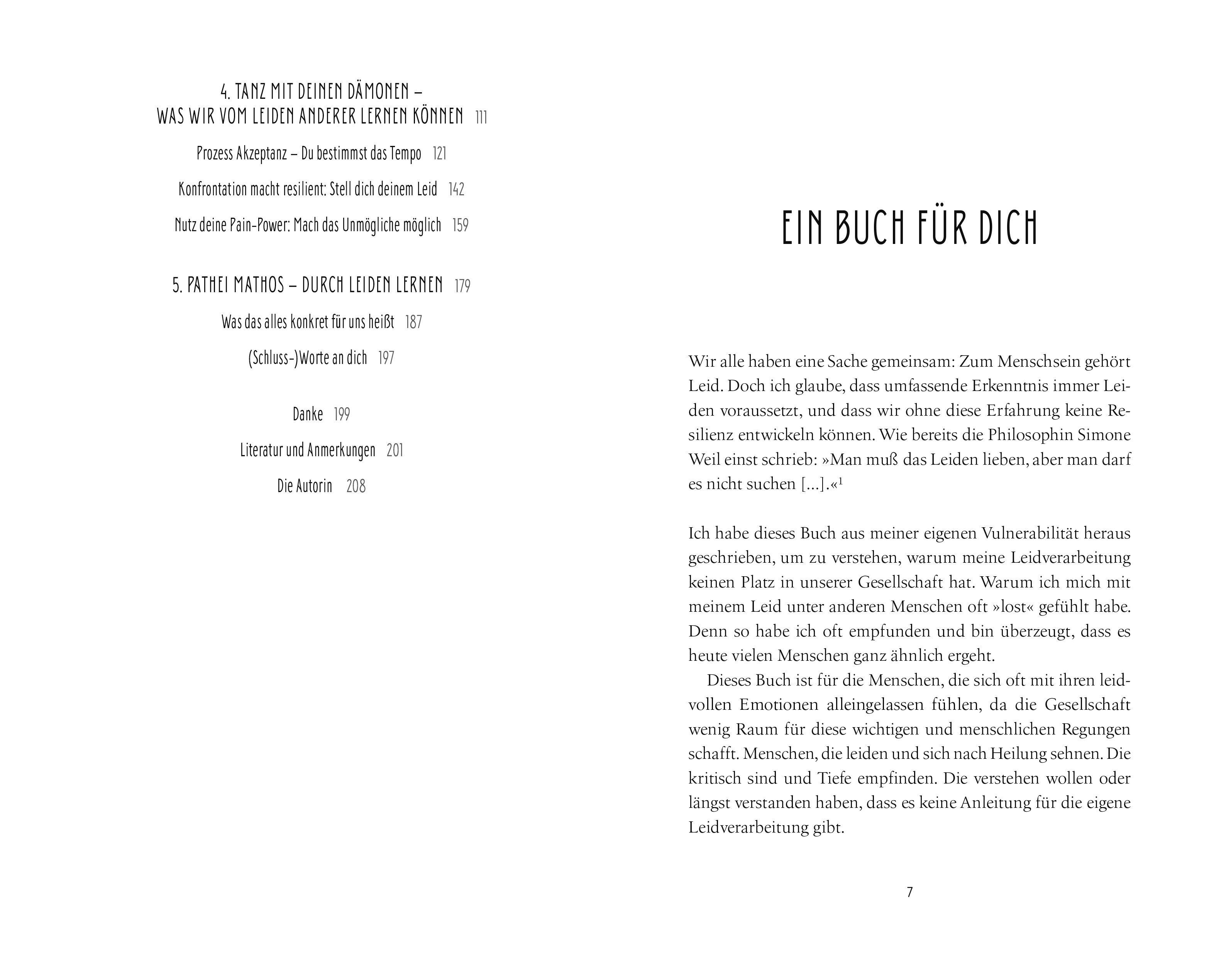 Beispielinhalt (Bild) Leid - Die emotionalen Wellen des Lebens