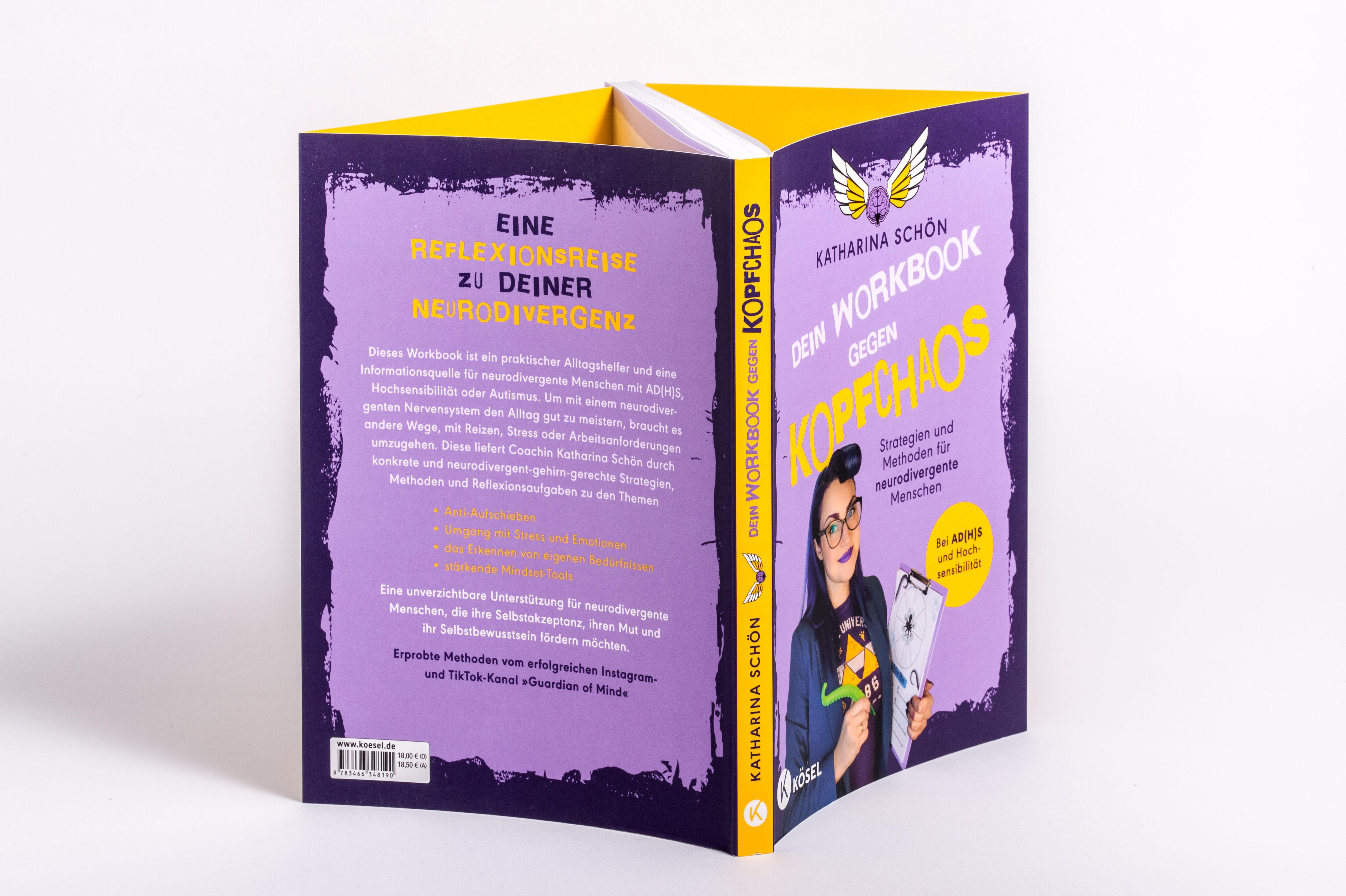 Beispielinhalt (Bild) Dein Workbook gegen Kopfchaos