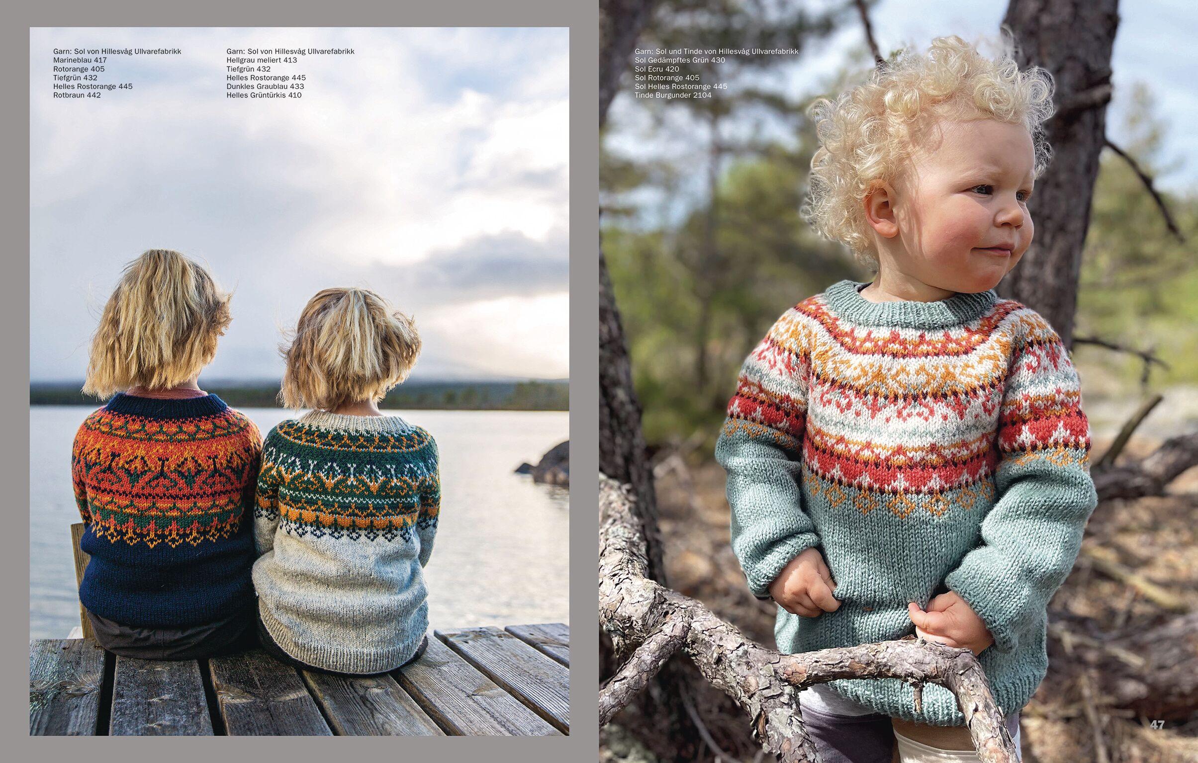 Beispielinhalt (Bild) Einfach nordisch stricken Kids