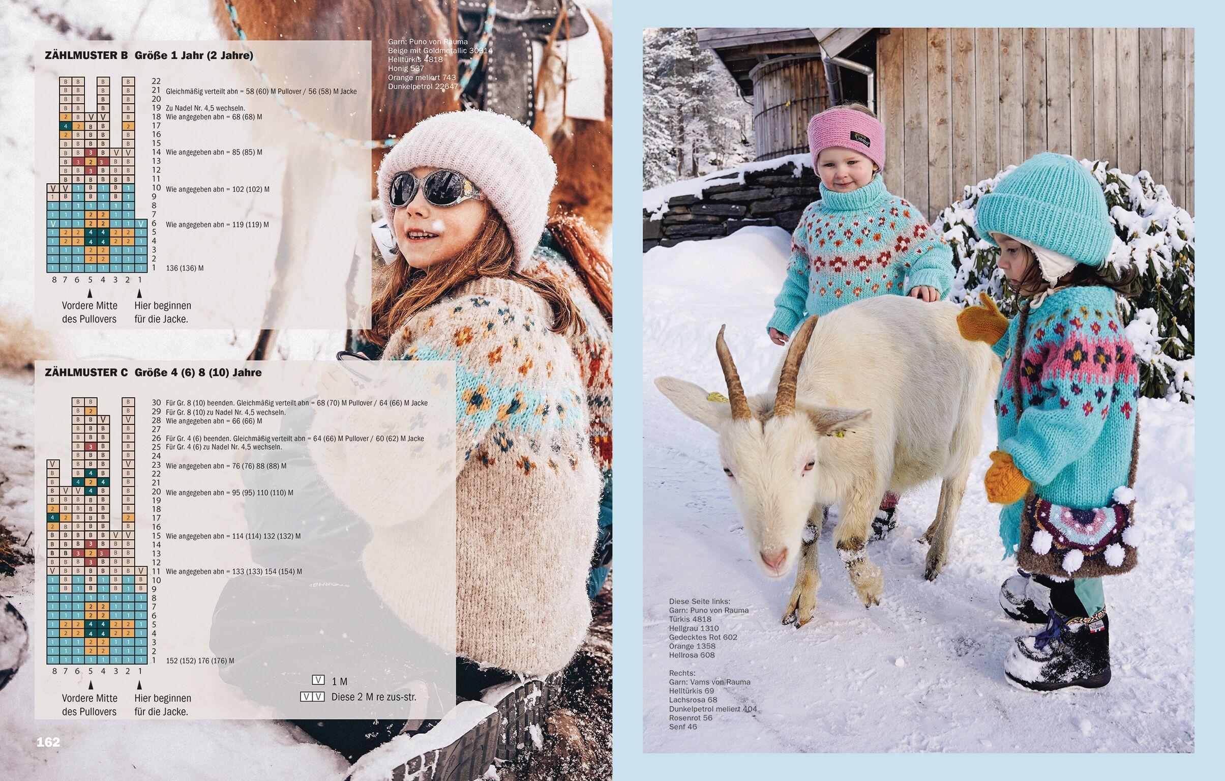Beispielinhalt (Bild) Einfach nordisch stricken Kids