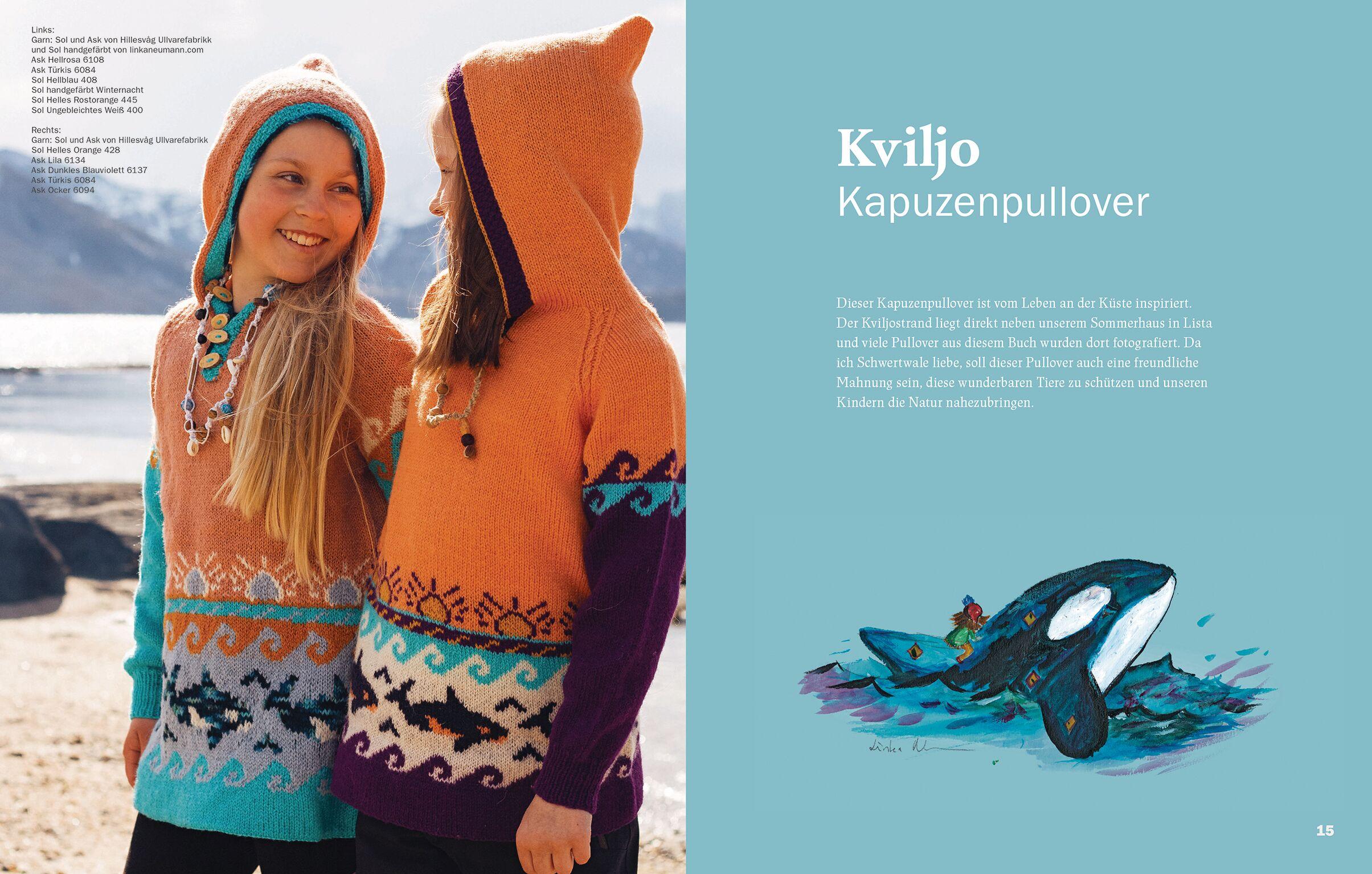 Beispielinhalt (Bild) Einfach nordisch stricken Kids
