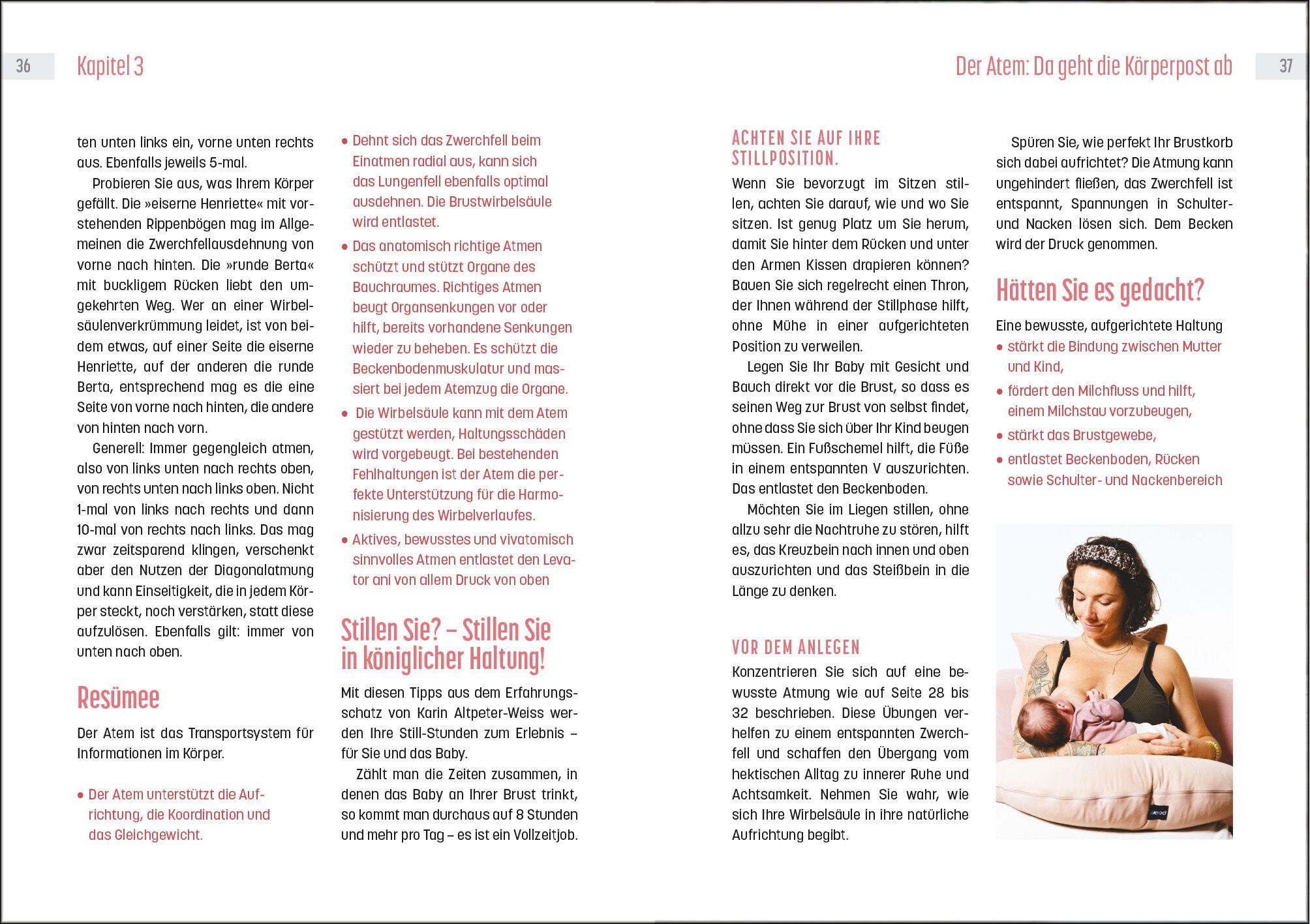 Beispielinhalt (Bild) Rückbildung mit Tigerfeeling