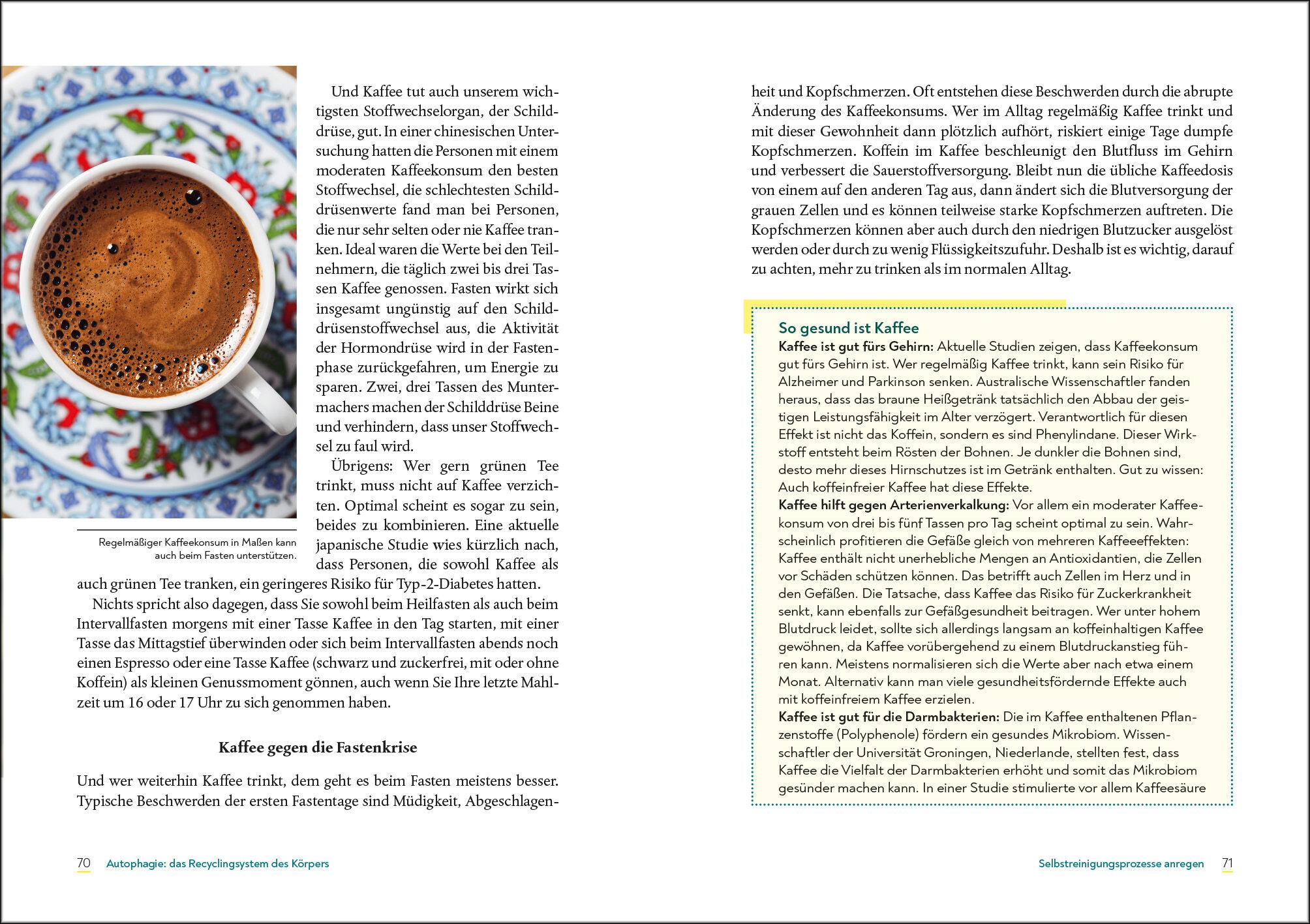 Beispielinhalt (Bild) Der neue Fasten-Code