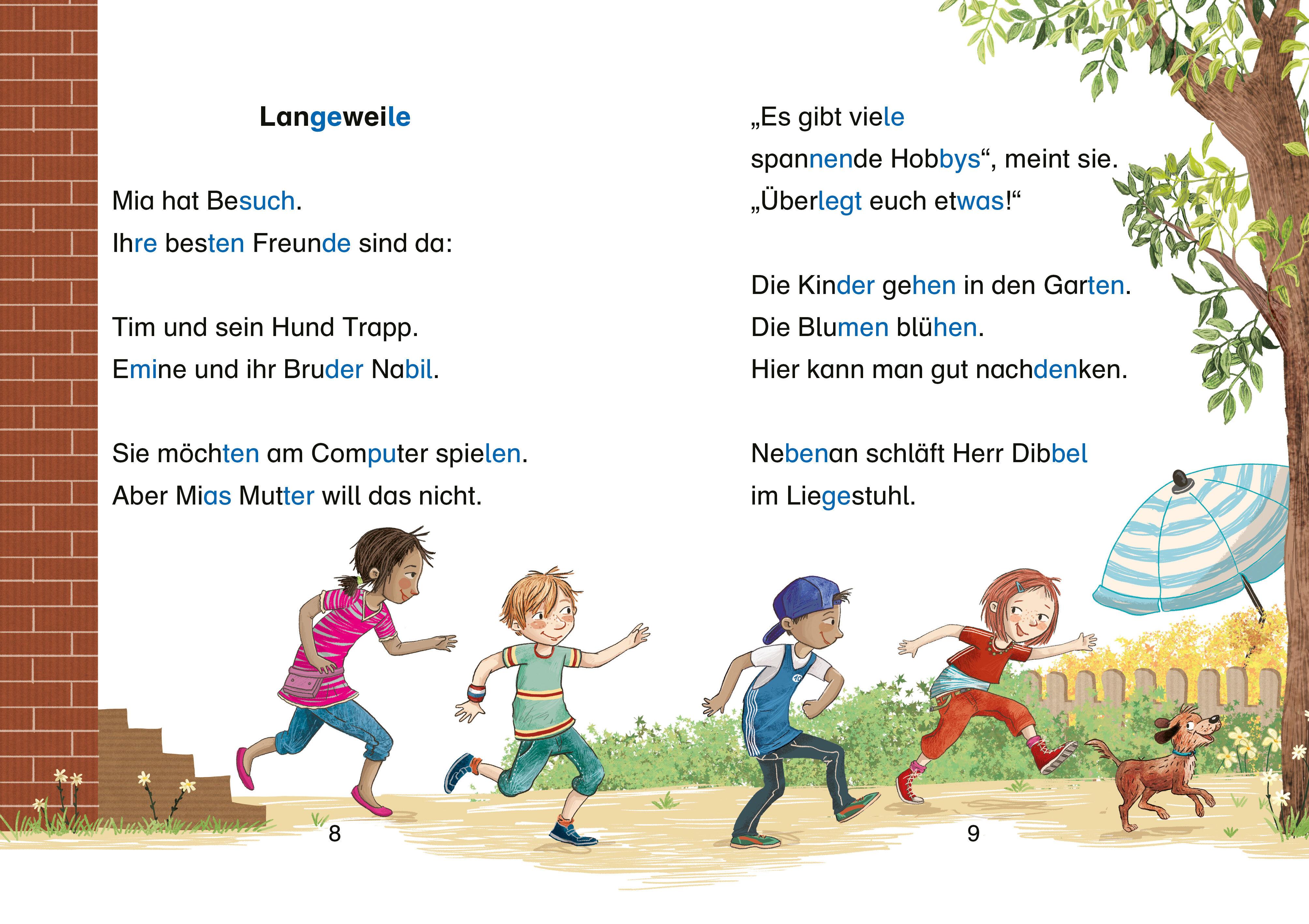 Beispielinhalt (Bild) Der Keine-Langeweile-Klub