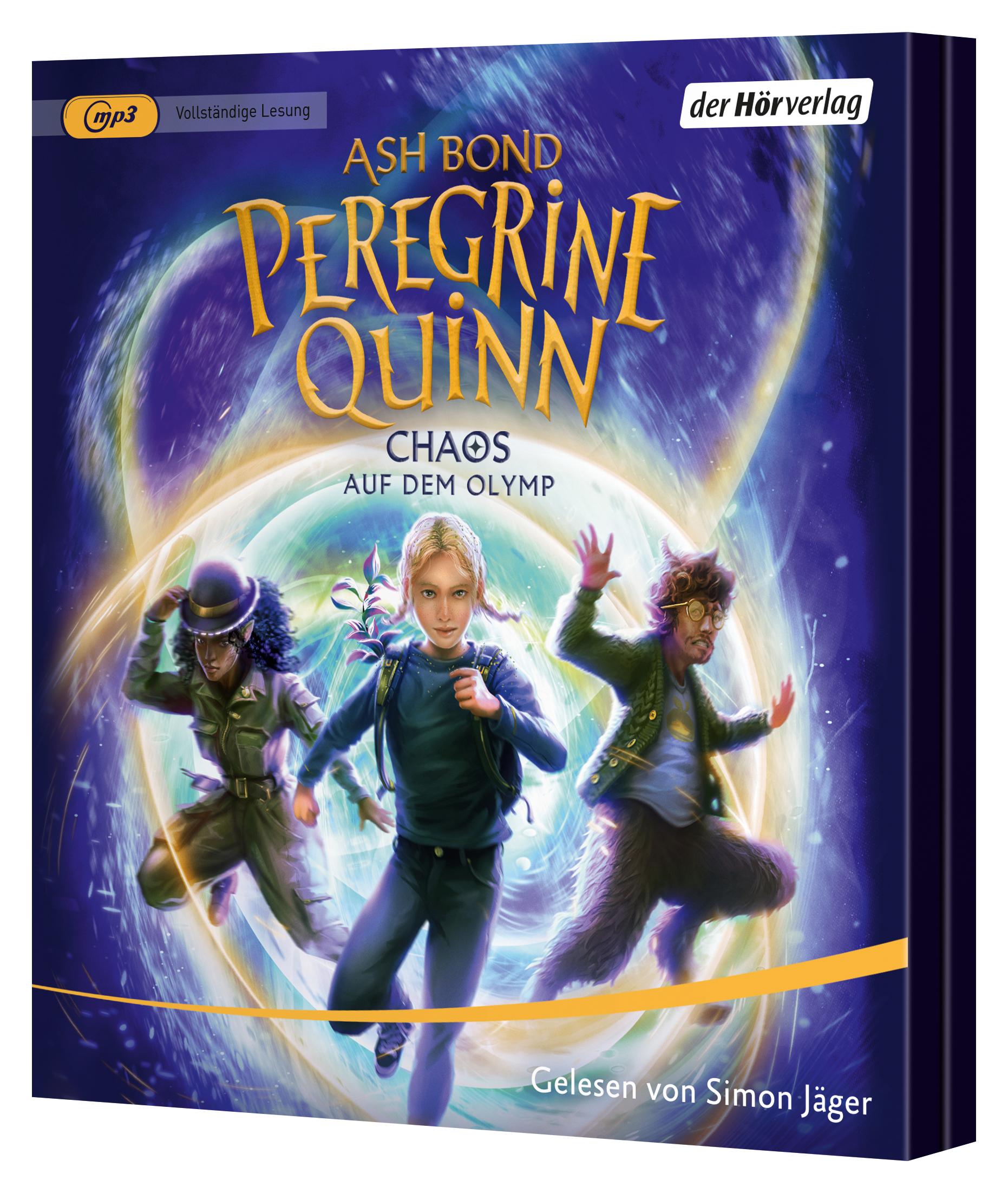 Vorderes Coverbild Peregrine Quinn - Chaos auf dem Olymp