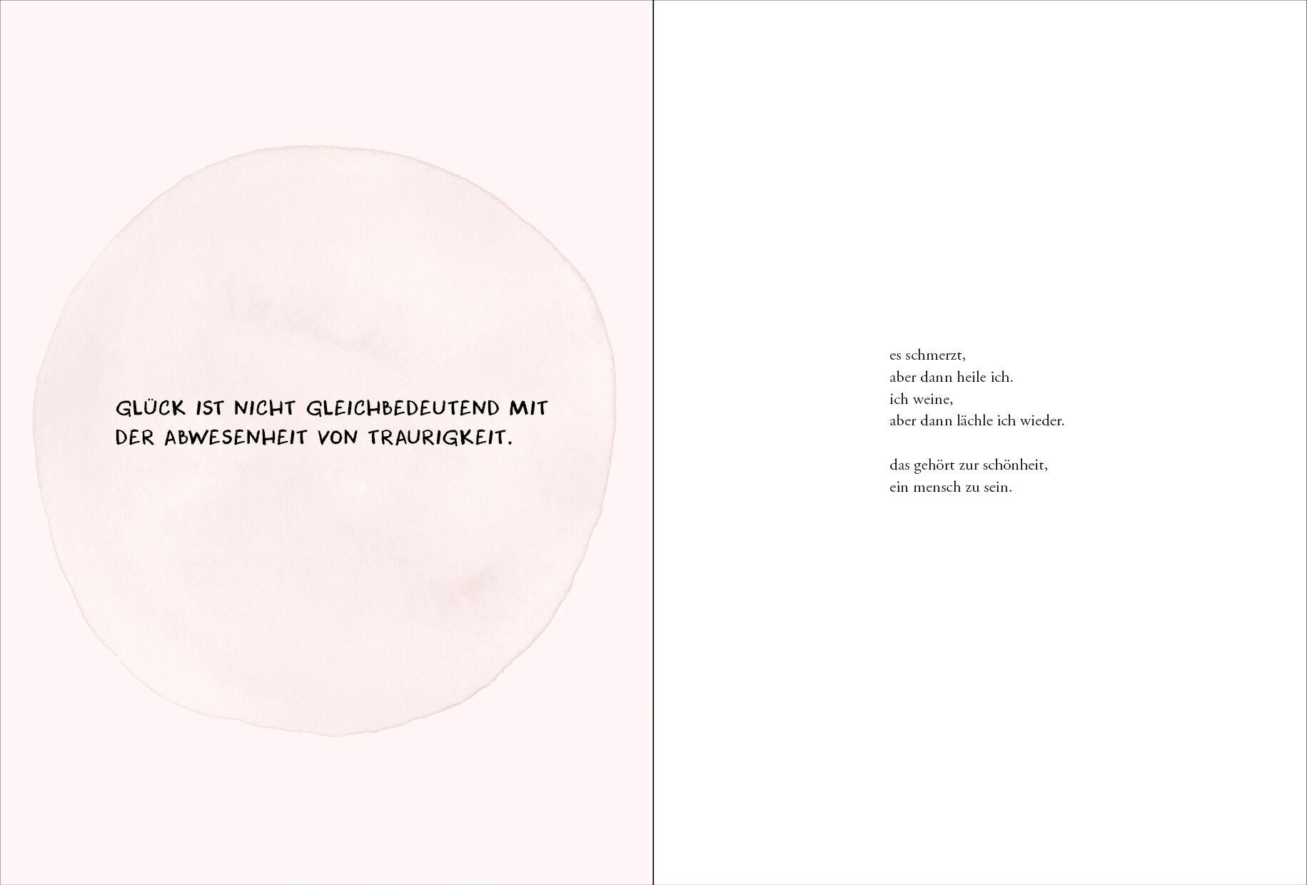 Beispielinhalt (Bild) Hallo Trauer, ich bin gleich wieder bei dir