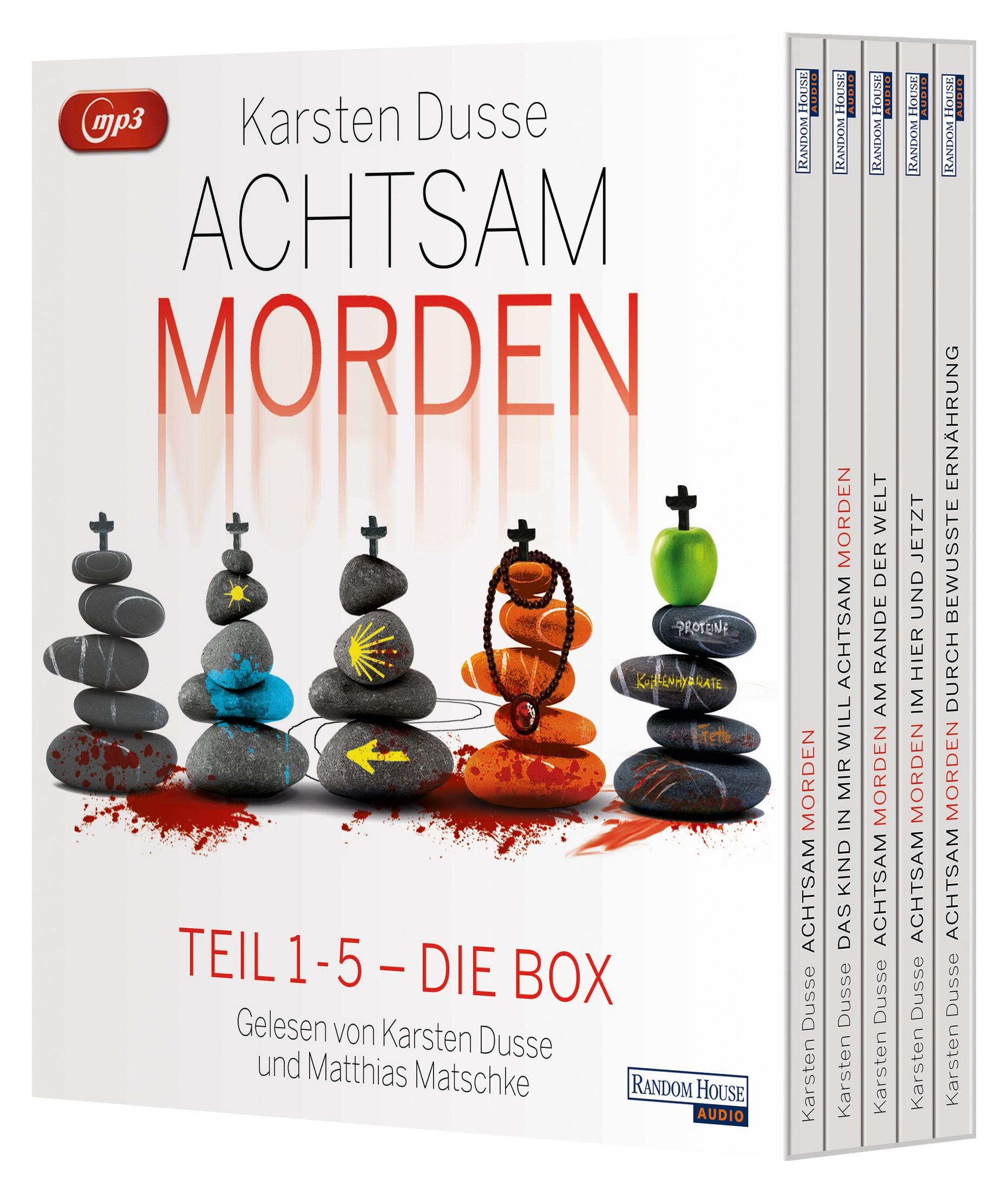 Vorderes Coverbild Die große Achtsam morden Box
