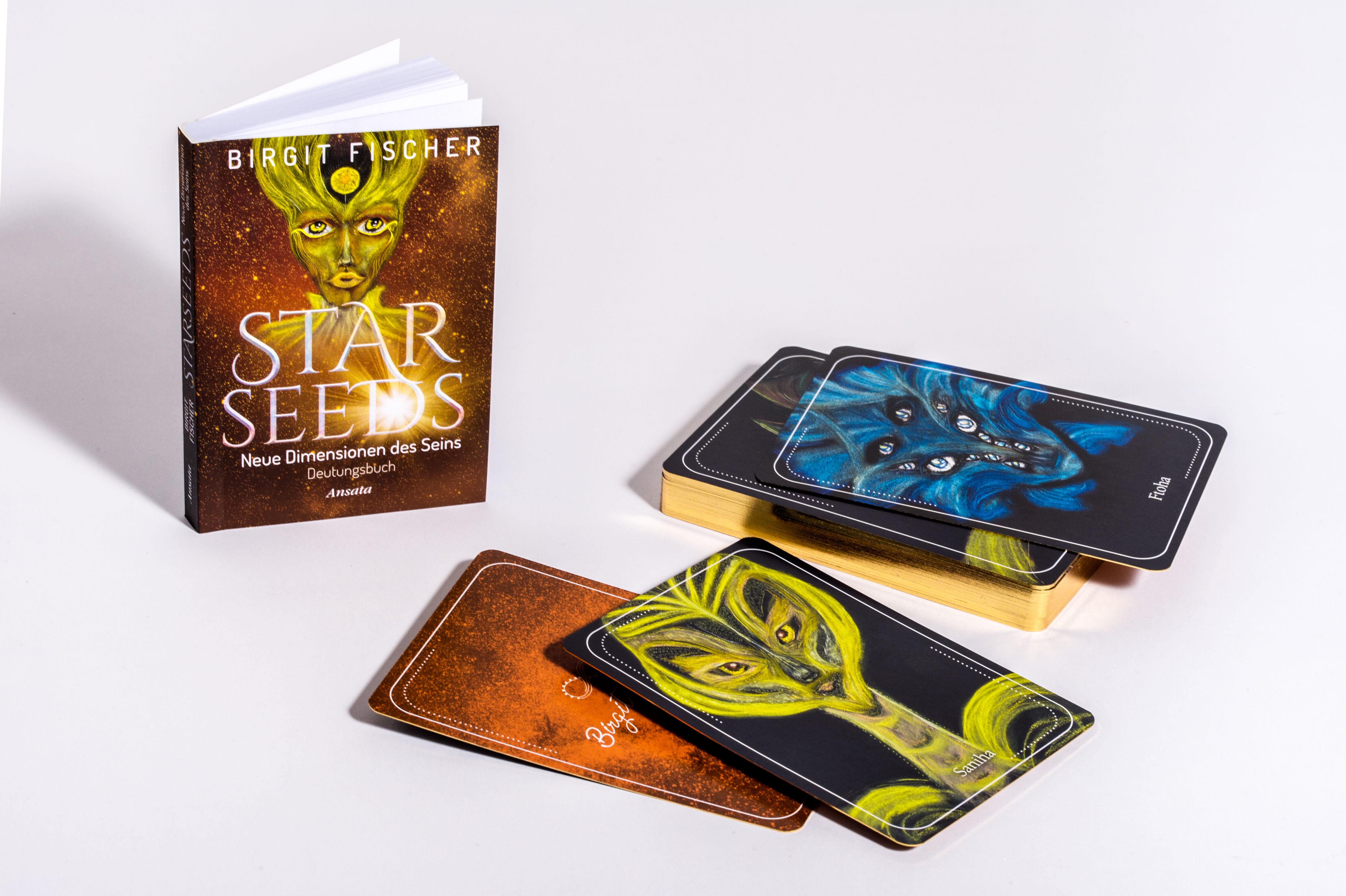 Beispielinhalt (Bild) Starseeds-Karten. Neue Dimensionen des Seins