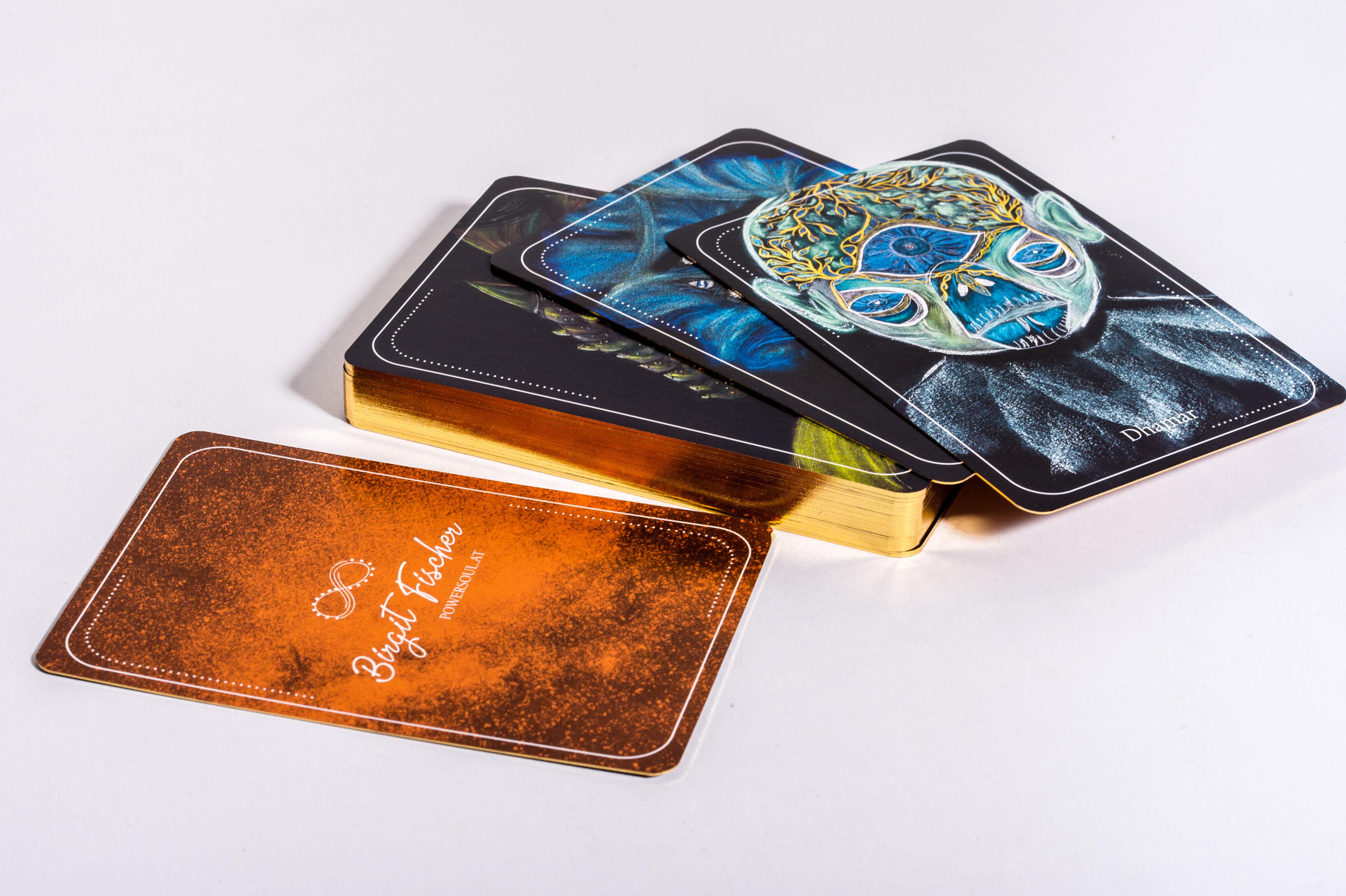 Beispielinhalt (Bild) Starseeds-Karten. Neue Dimensionen des Seins