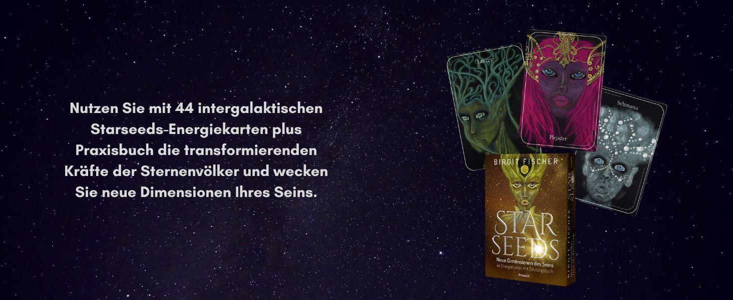 Beispielinhalt (Bild) Starseeds-Karten. Neue Dimensionen des Seins