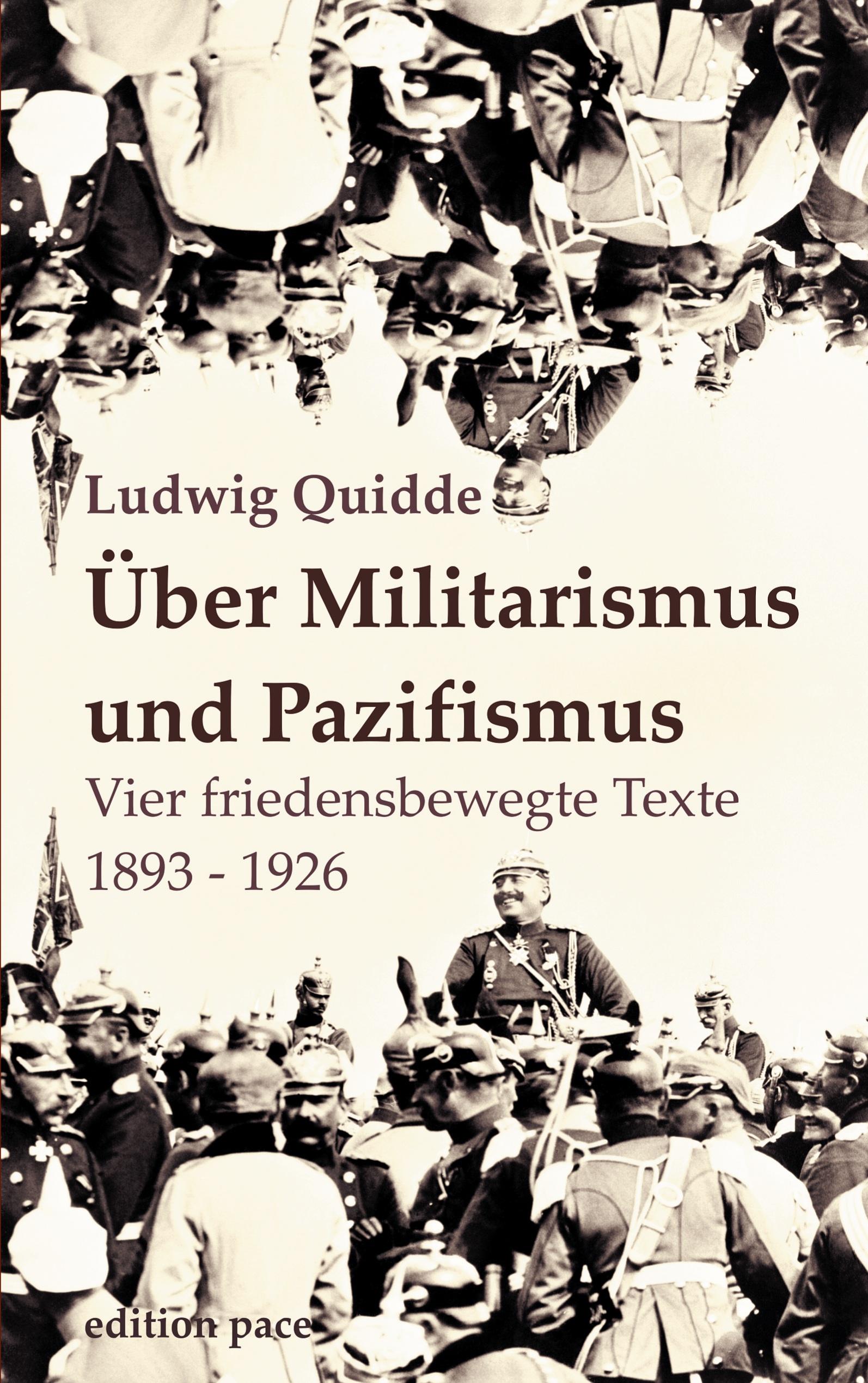 Vorderes Coverbild Über Militarismus und Pazifismus