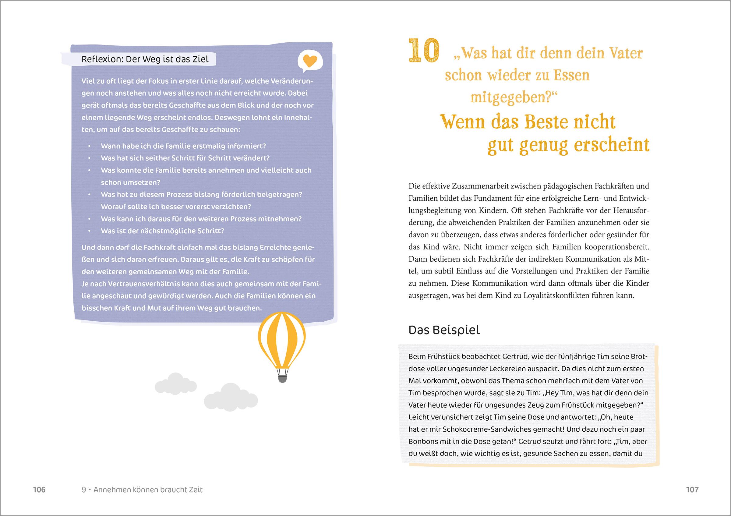 Beispielinhalt (Bild) Einander vertrauen statt Mauern bauen