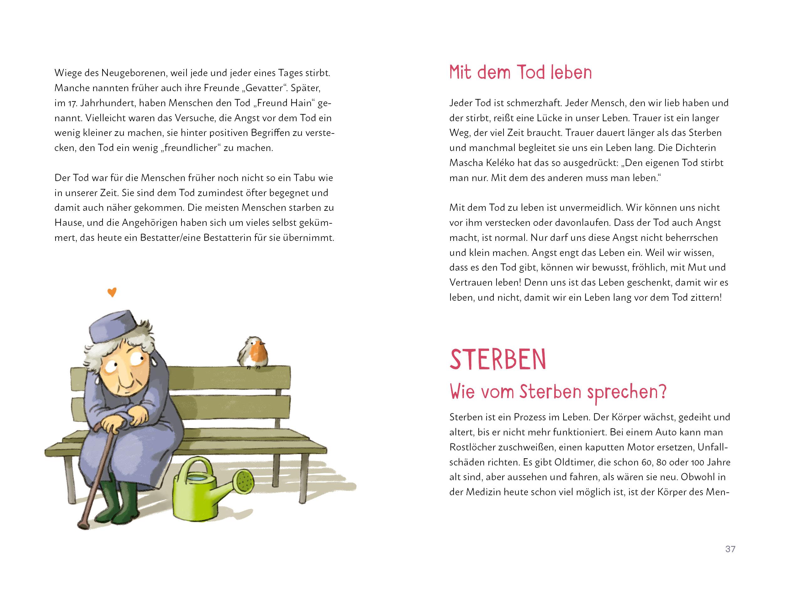 Beispielinhalt (Bild) Wie tief ist ein Grab? Alles über Sterben, Tod und Abschiednehmen