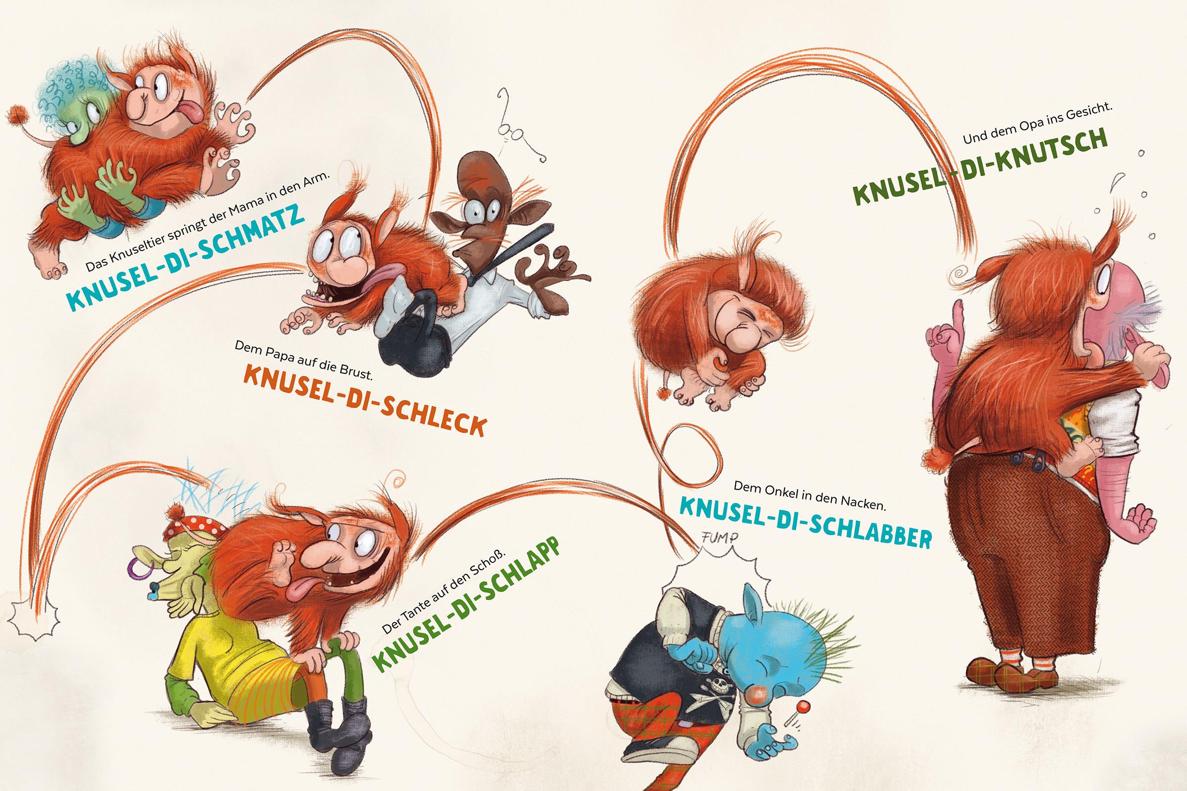 Beispielinhalt (Bild) Schluss! Kein Kuss! Das Allerkleinste sagt laut Nein