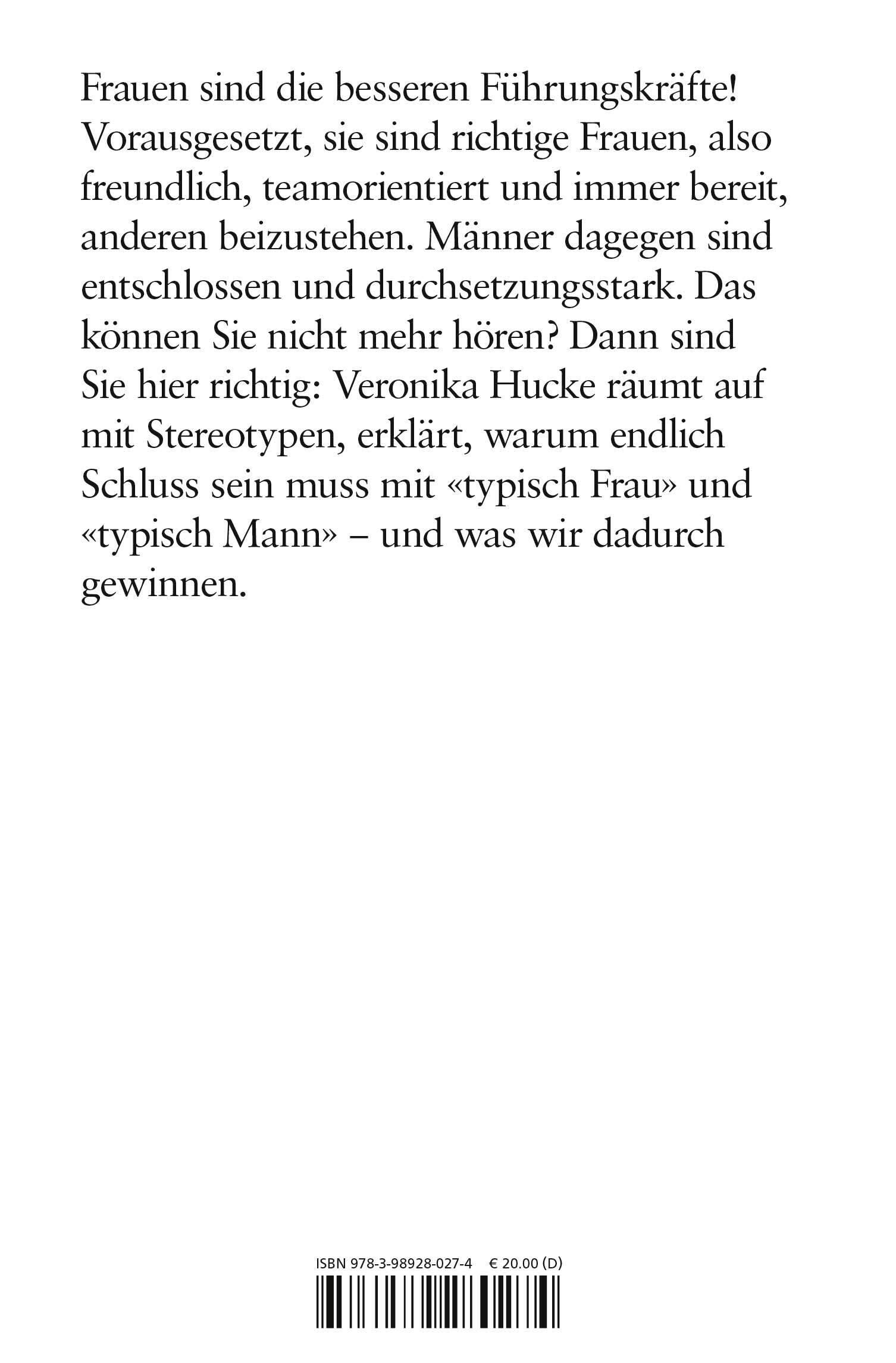 Rückseitencover Männerbund und Frauenbonus