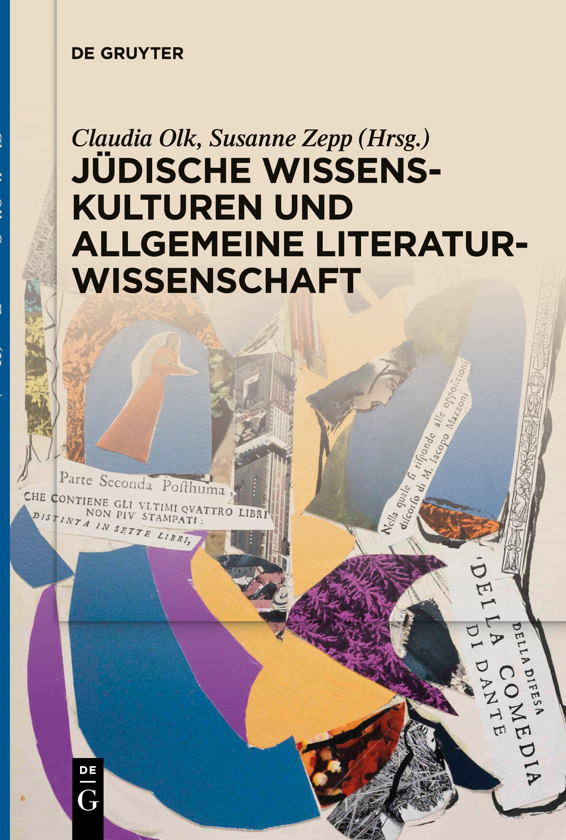 Vorderes Coverbild Jüdische Wissenskulturen und Allgemeine Literaturwissenschaft