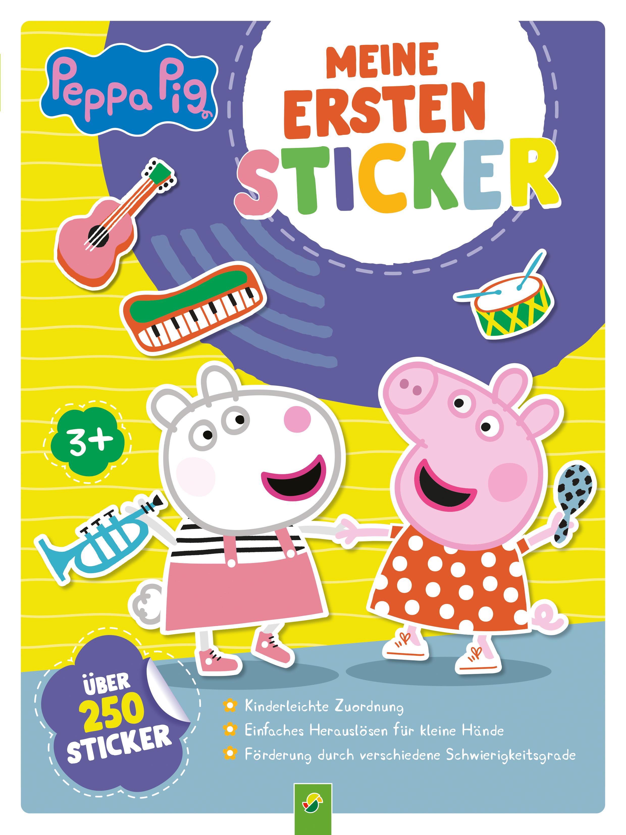 Vorderes Coverbild Peppa Pig - Meine ersten Sticker