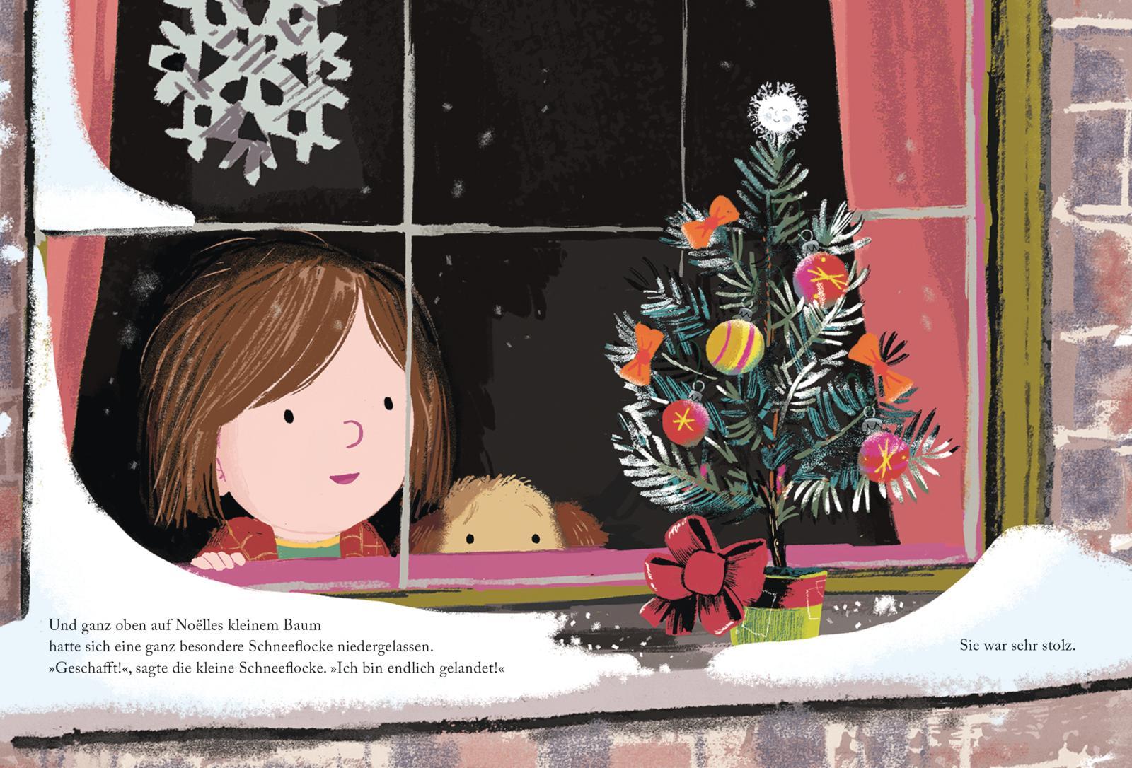 Beispielinhalt (Bild) Kleine Schneeflocke