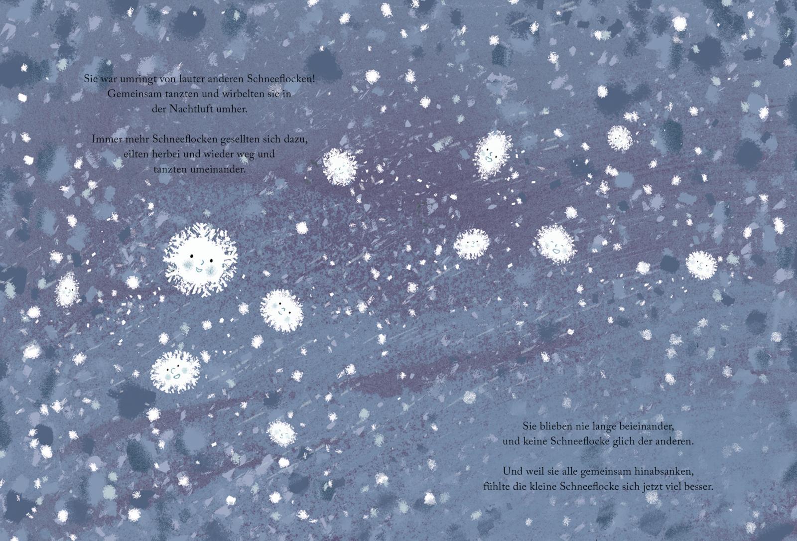 Beispielinhalt (Bild) Kleine Schneeflocke