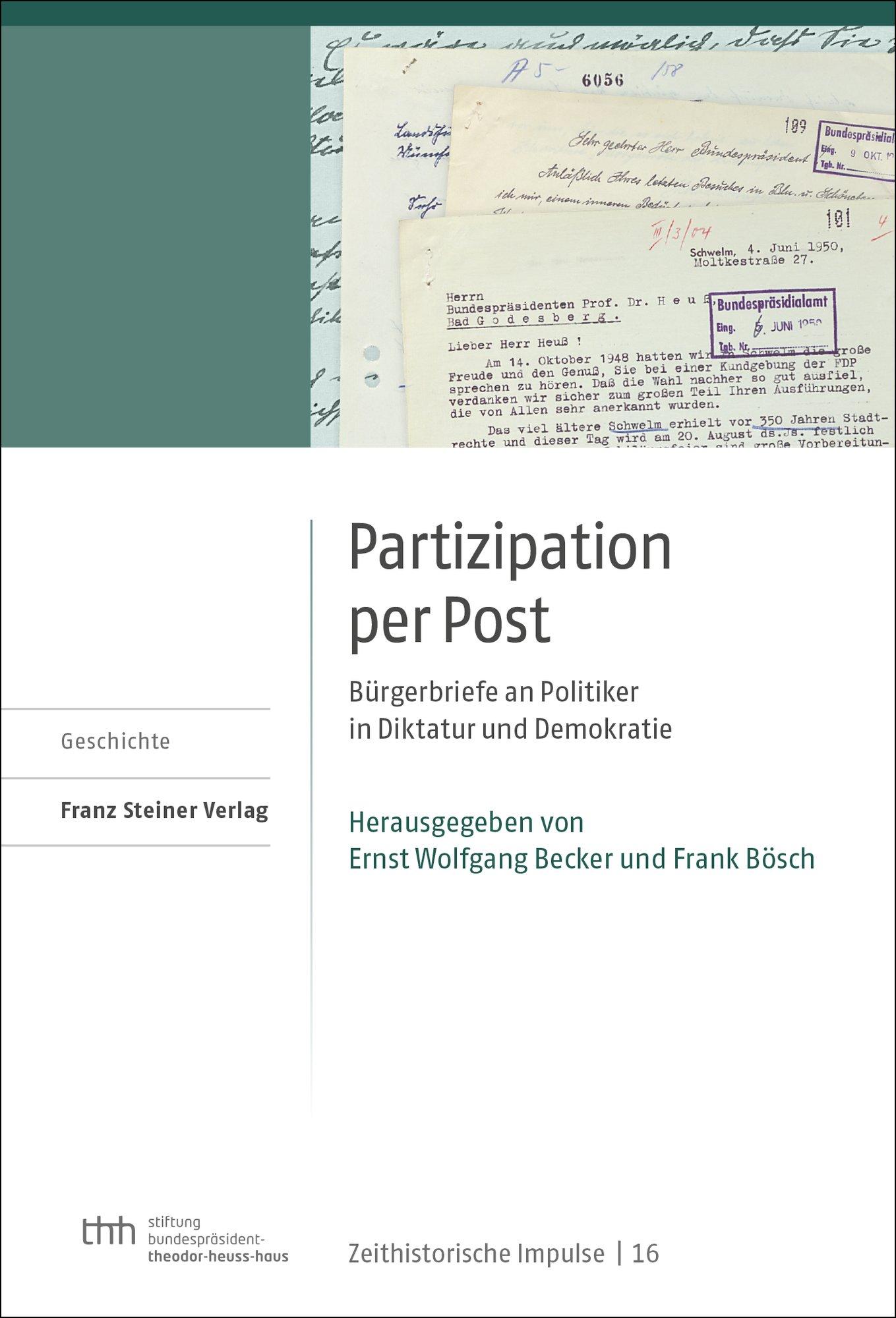 Vorderes Coverbild Partizipation per Post