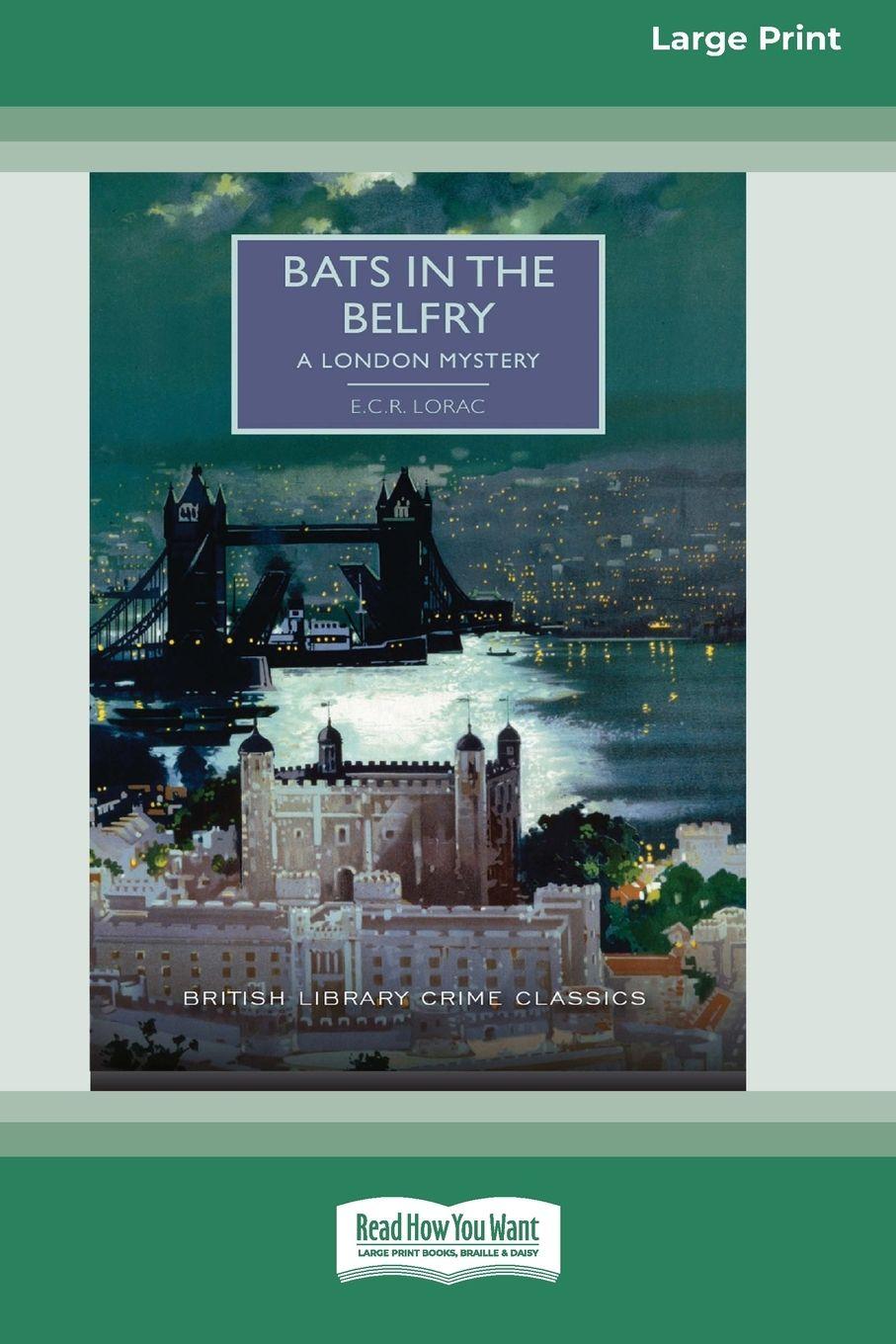 Vorderes Coverbild Bats in the Belfry [Large Print 16 Pt Edition]