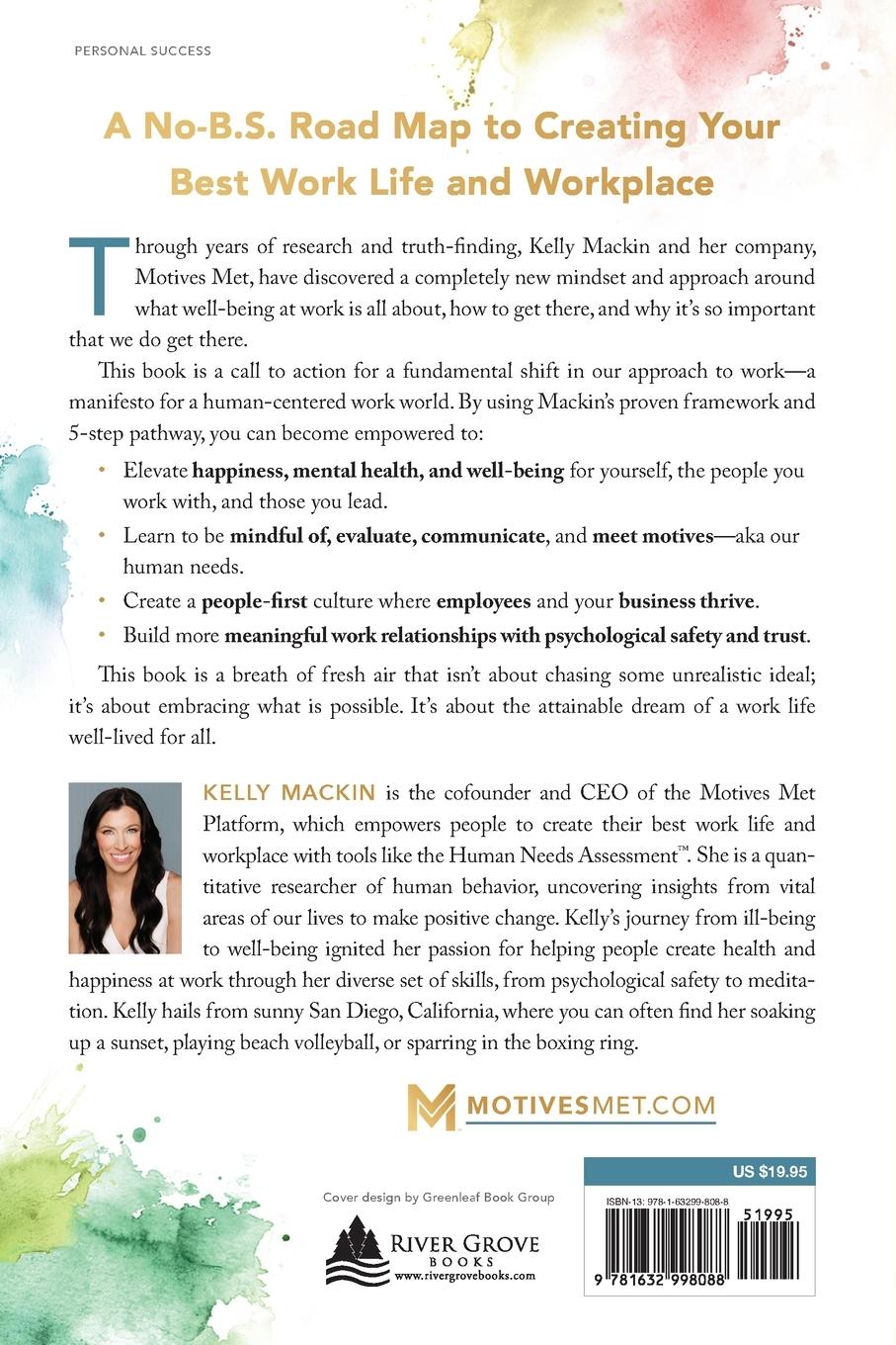 Rückseitencover Work Life Well-Lived