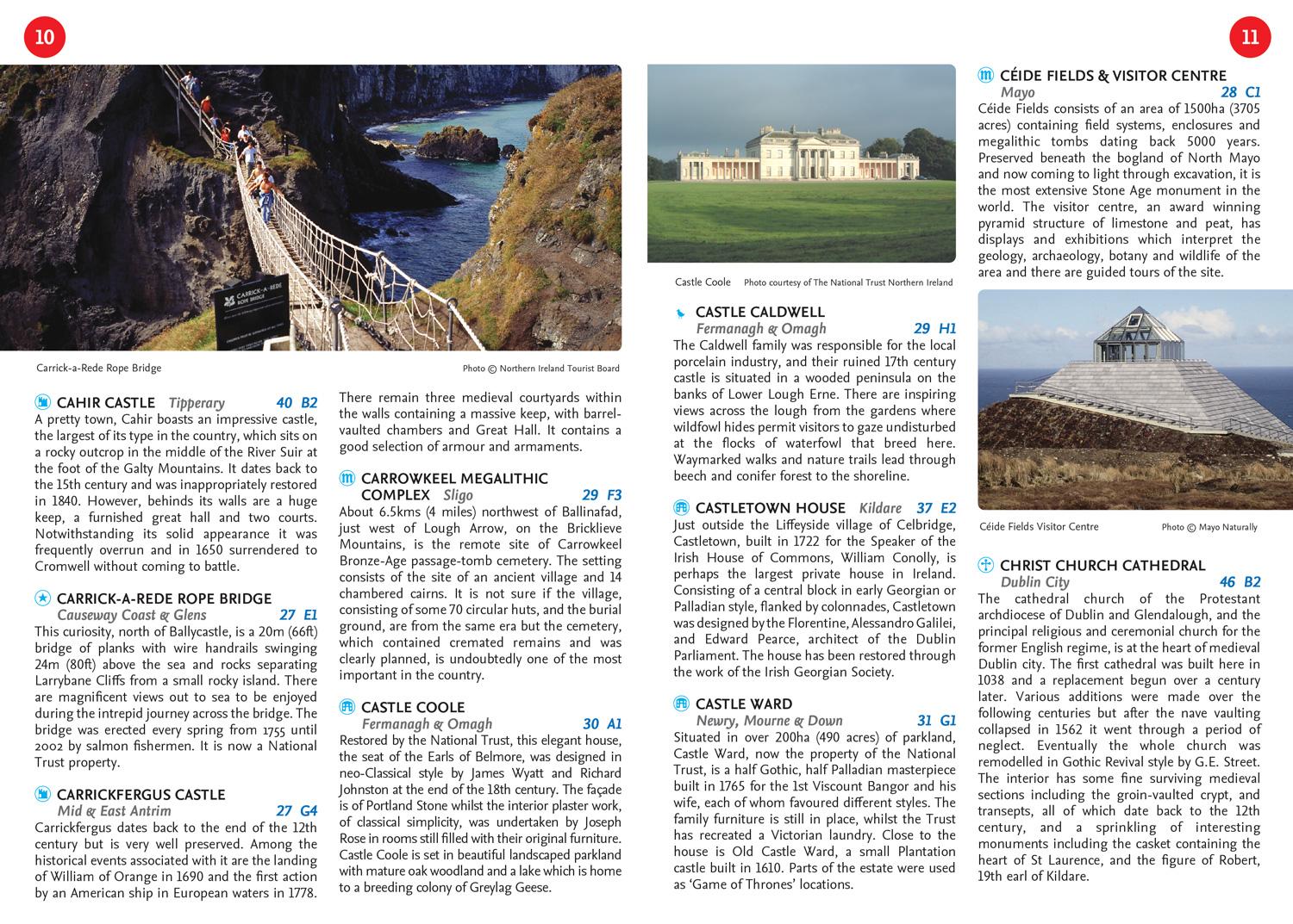 Beispielinhalt (Bild) Collins Handy Road Atlas Ireland