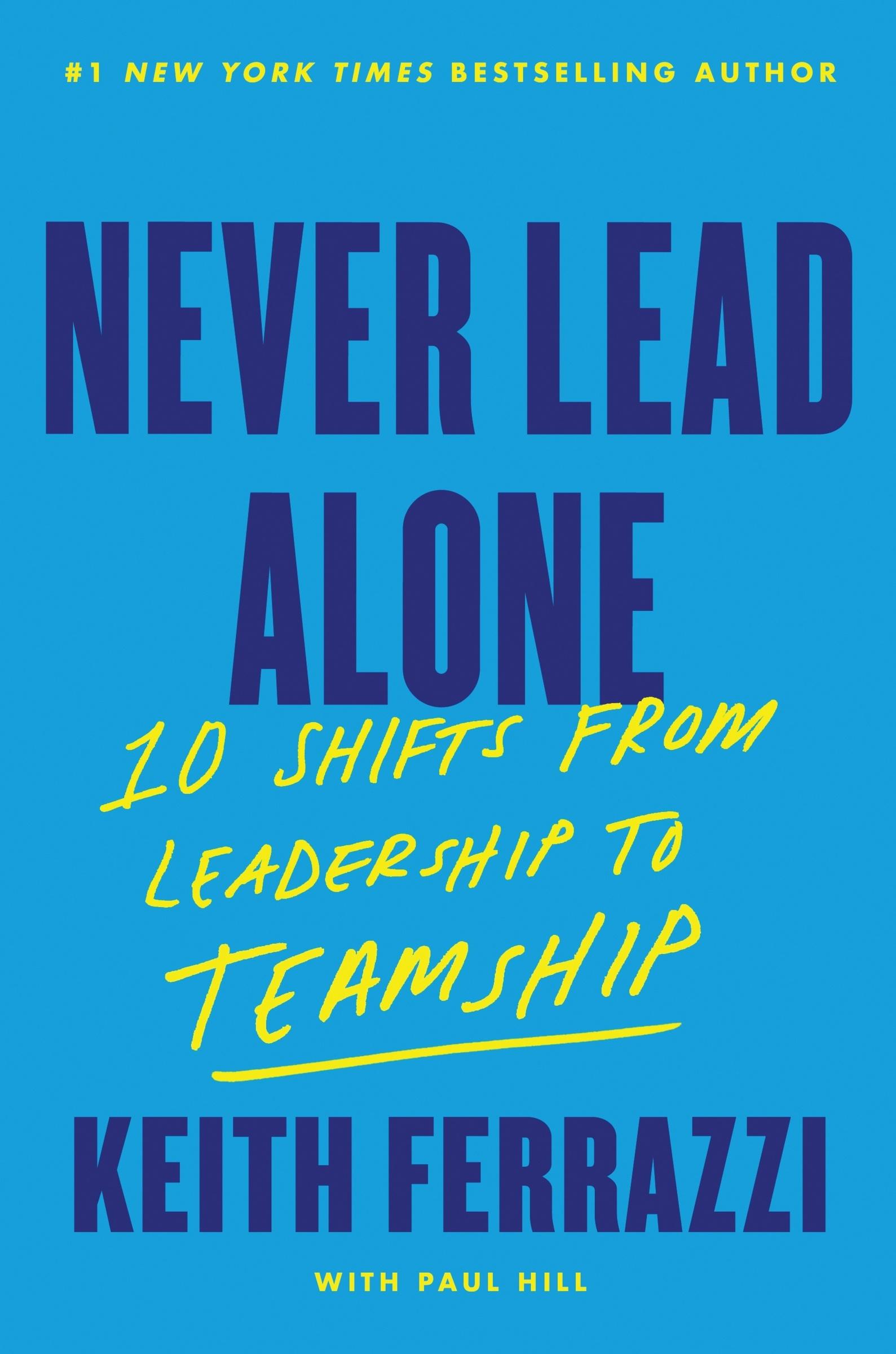 Vorderes Coverbild Never Lead Alone