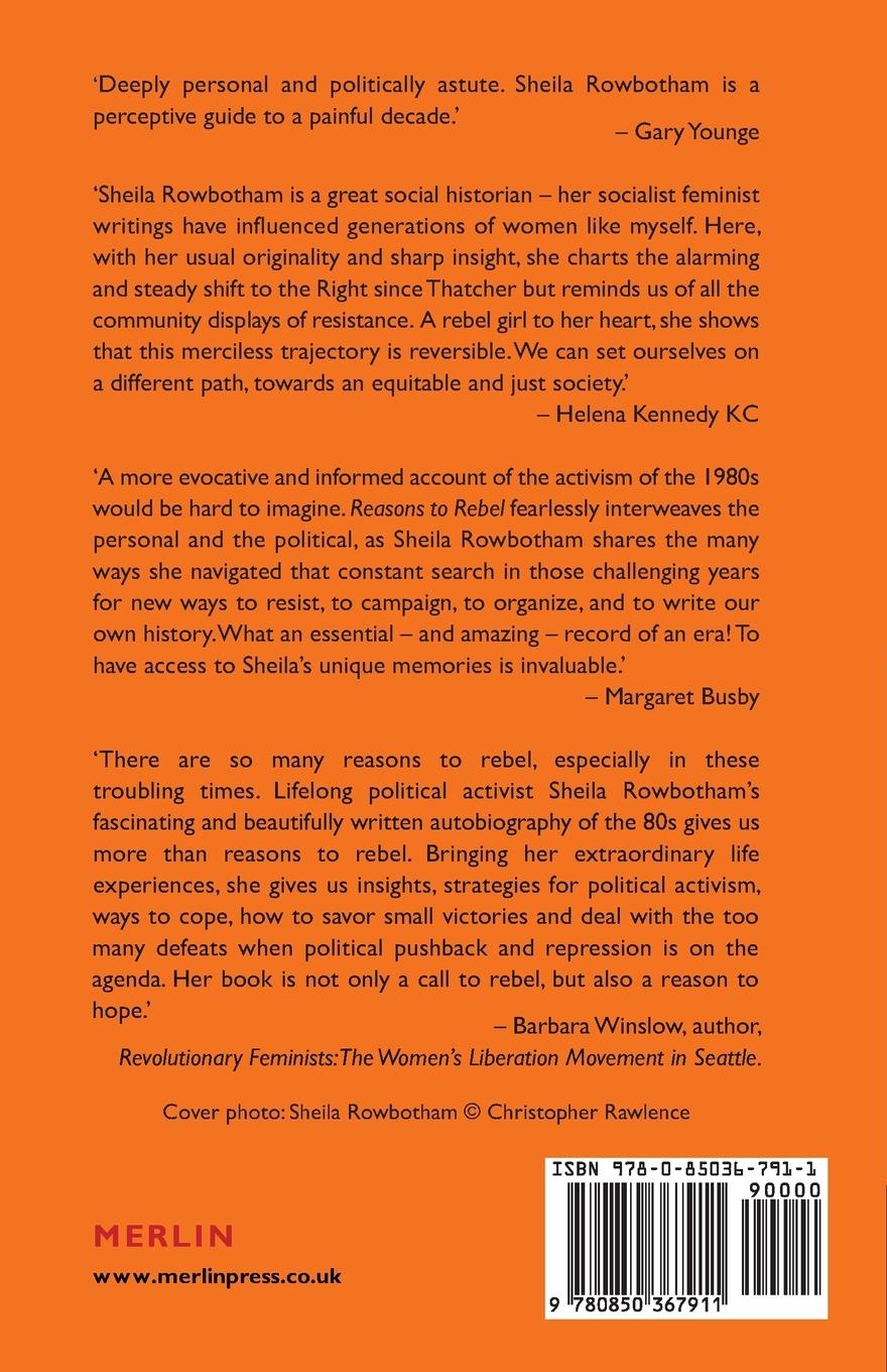 Rückseitencover Reasons to Rebel