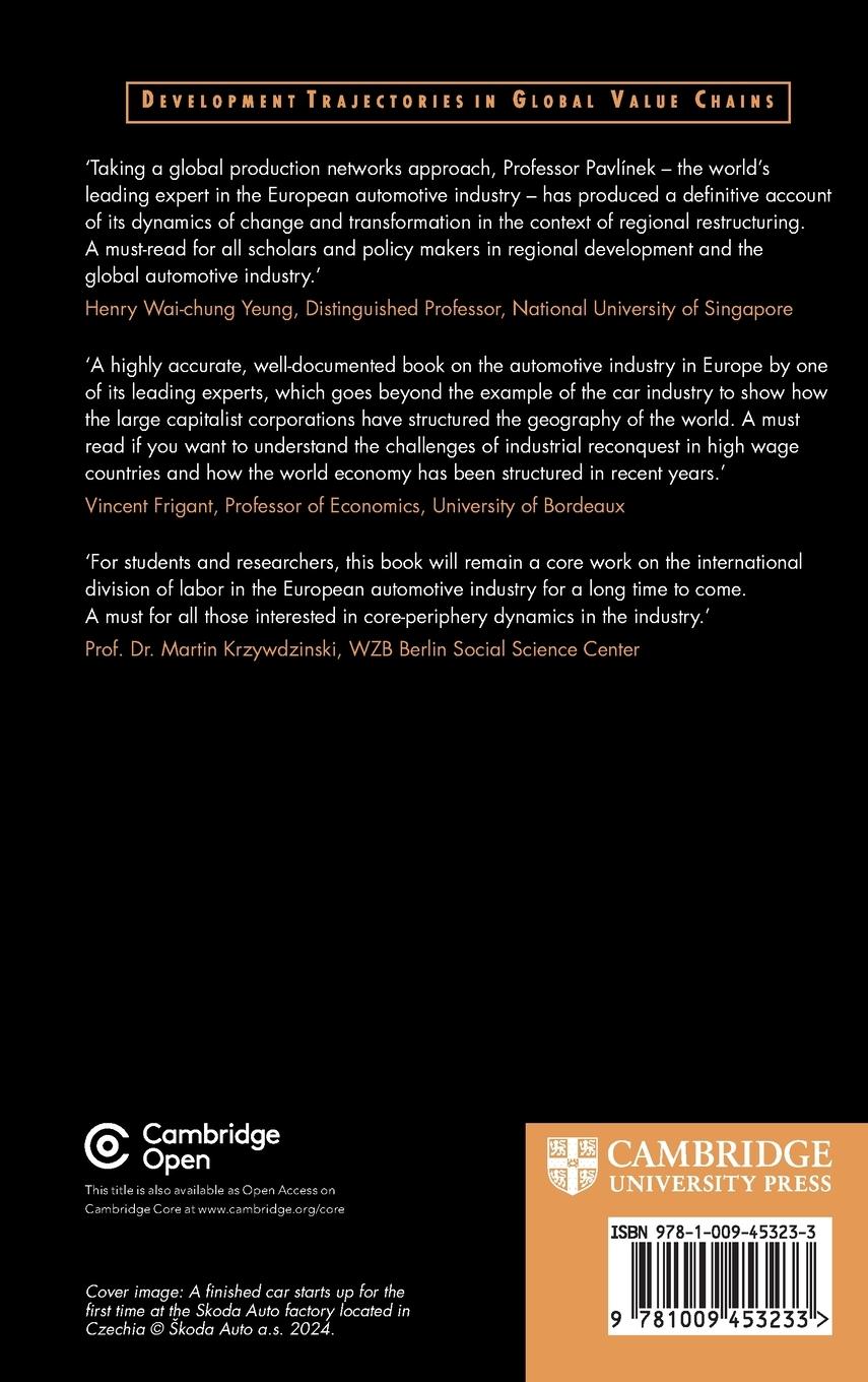 Rückseitencover Europe's Auto Industry