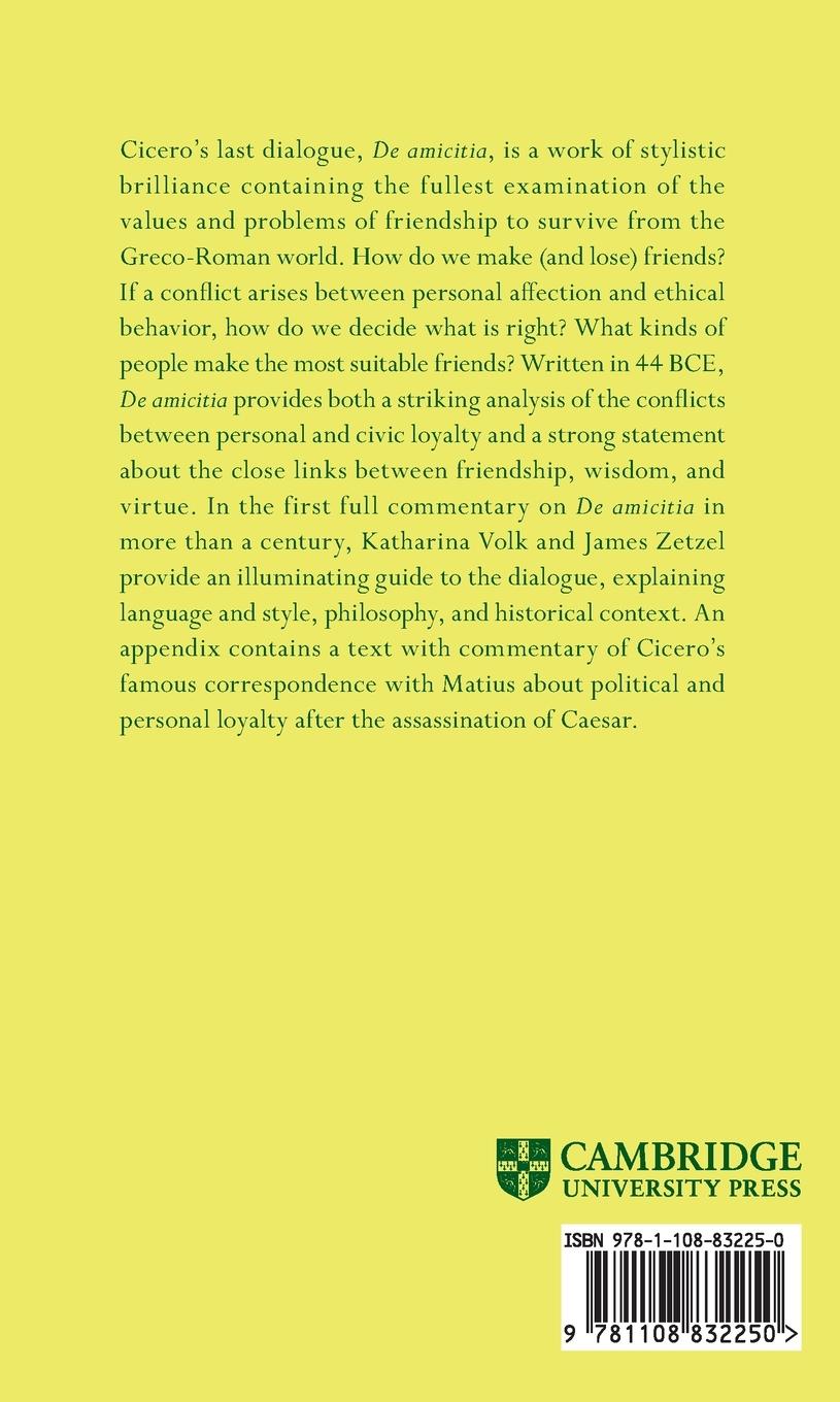 Rückseitencover Cicero