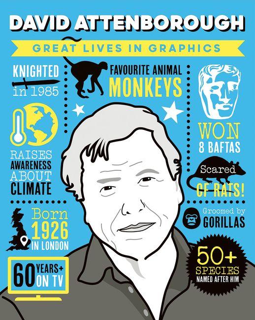 Vorderes Coverbild Great Lives in Graphics: David Attenborough