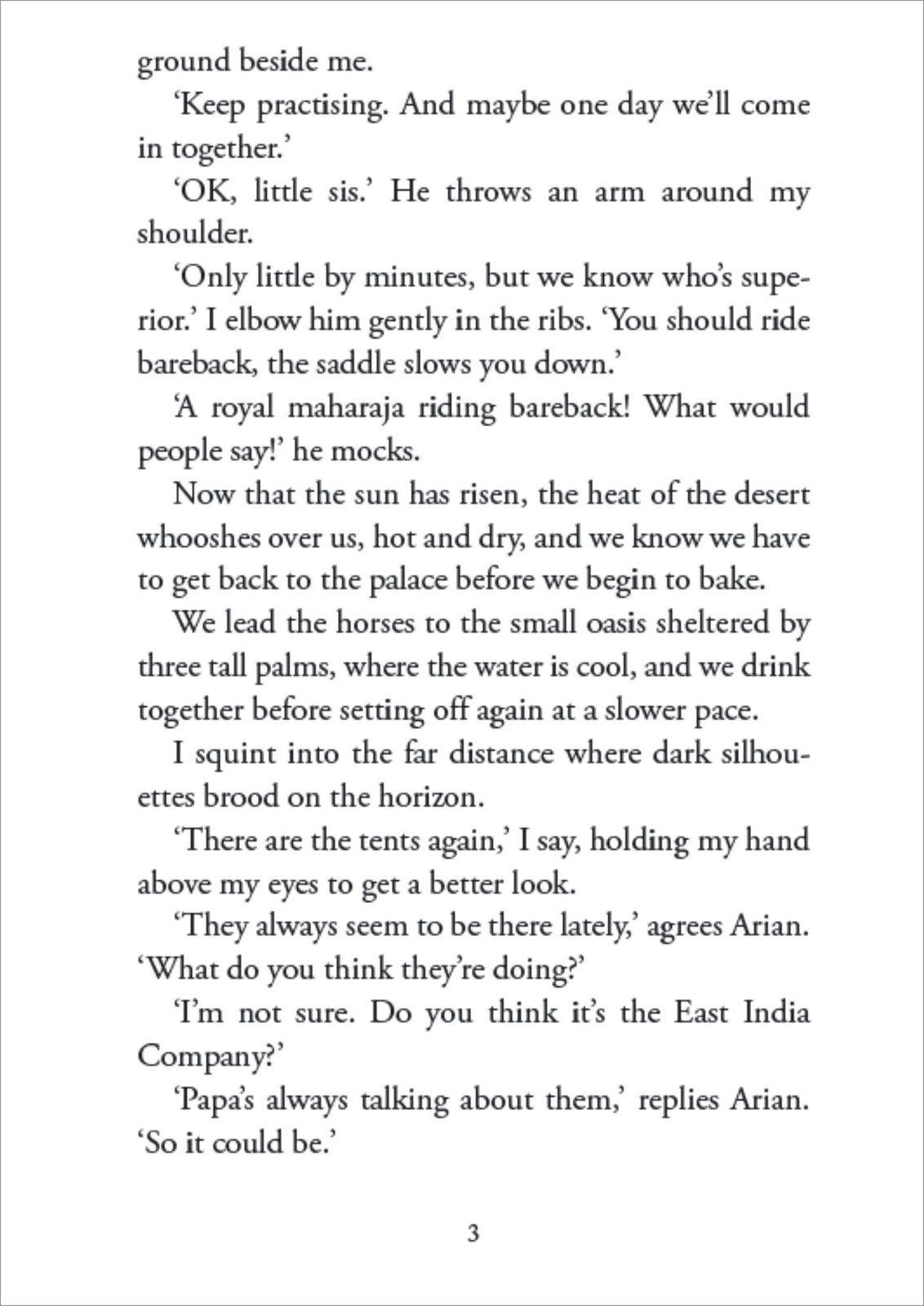 Beispielinhalt (Bild) Nush and the Stolen Emerald