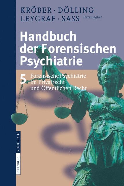 Vorderes Coverbild Handbuch der forensischen Psychiatrie