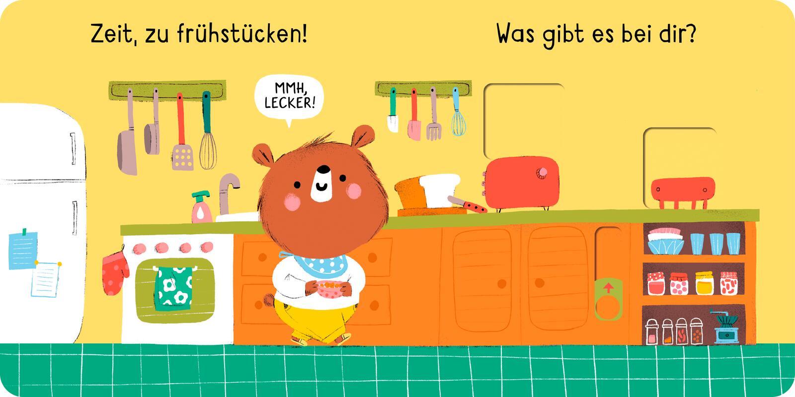 Beispielinhalt (Bild) Bär & Maus - Zusammen durch den Tag