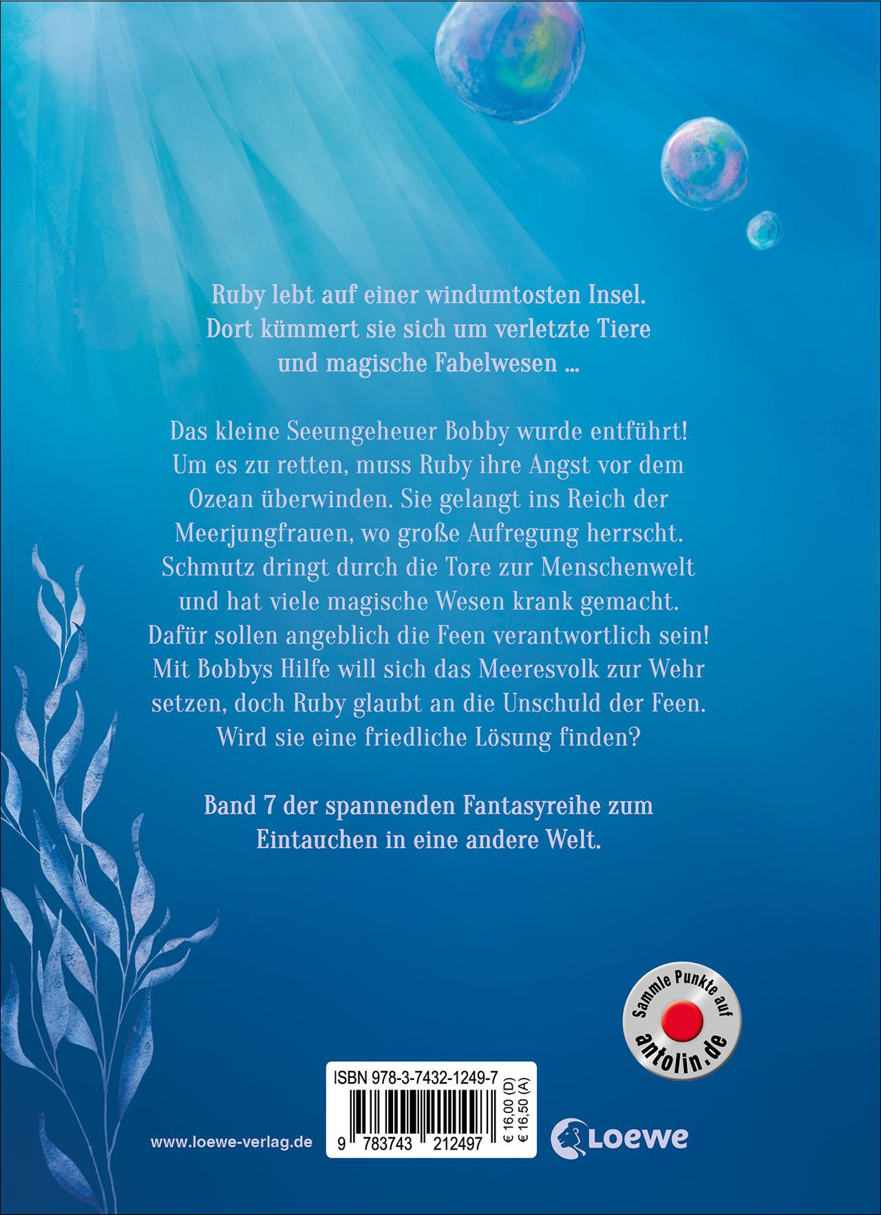 Rückseitencover Ruby Fairygale (Band 7) - Das Lied der Meerjungfrau