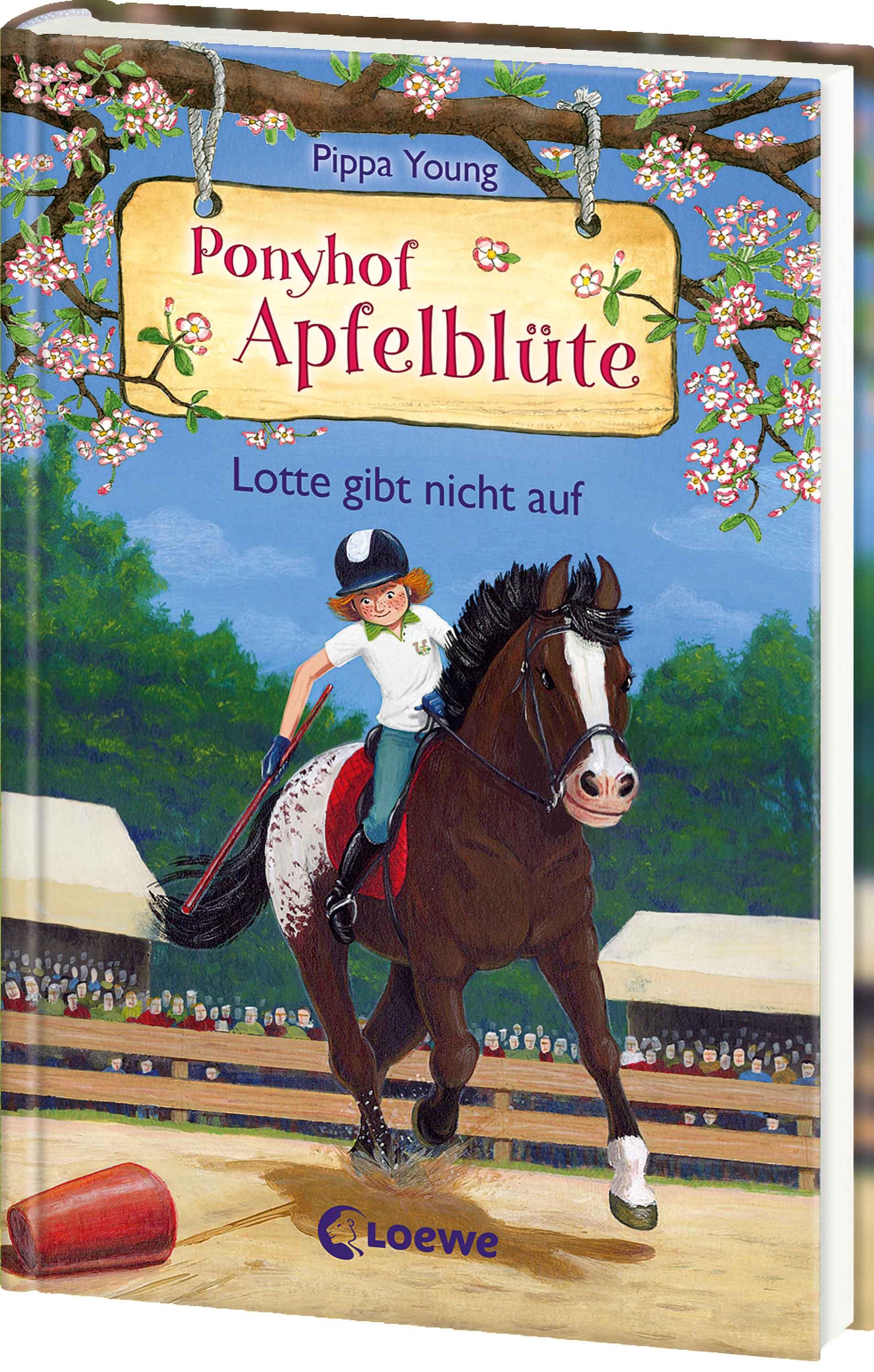 Vorderes Coverbild Ponyhof Apfelblüte (Band 23) - Lotte gibt nicht auf