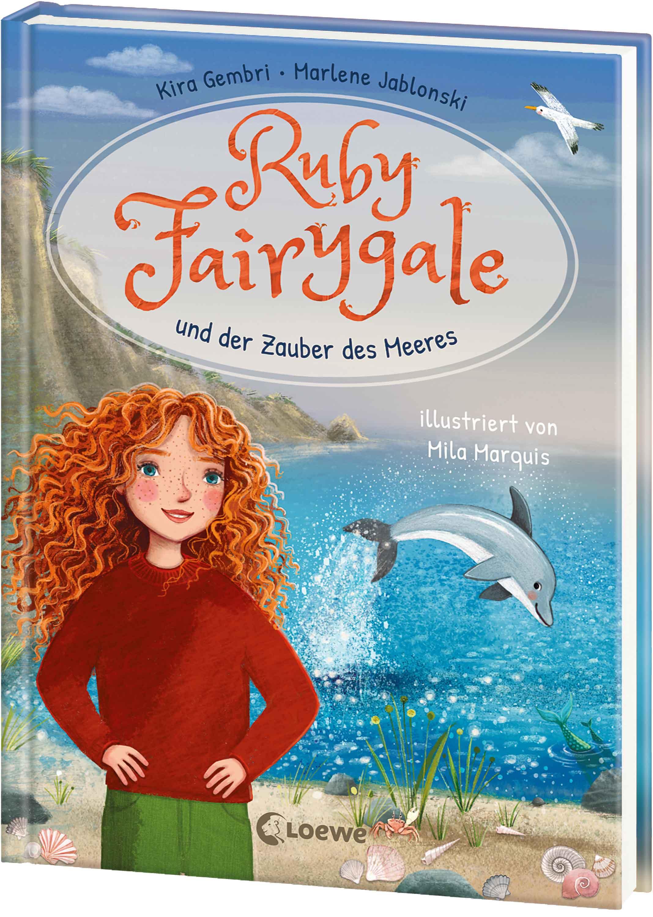 Vorderes Coverbild Ruby Fairygale und der Zauber des Meeres (Erstlese-Reihe, Band 5)