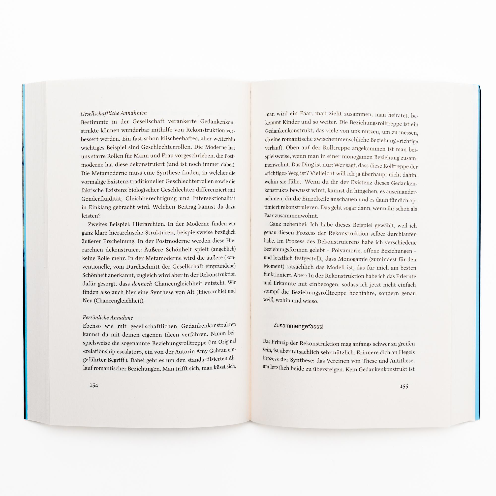 Beispielinhalt (Bild) Sei deiner Zeit voraus