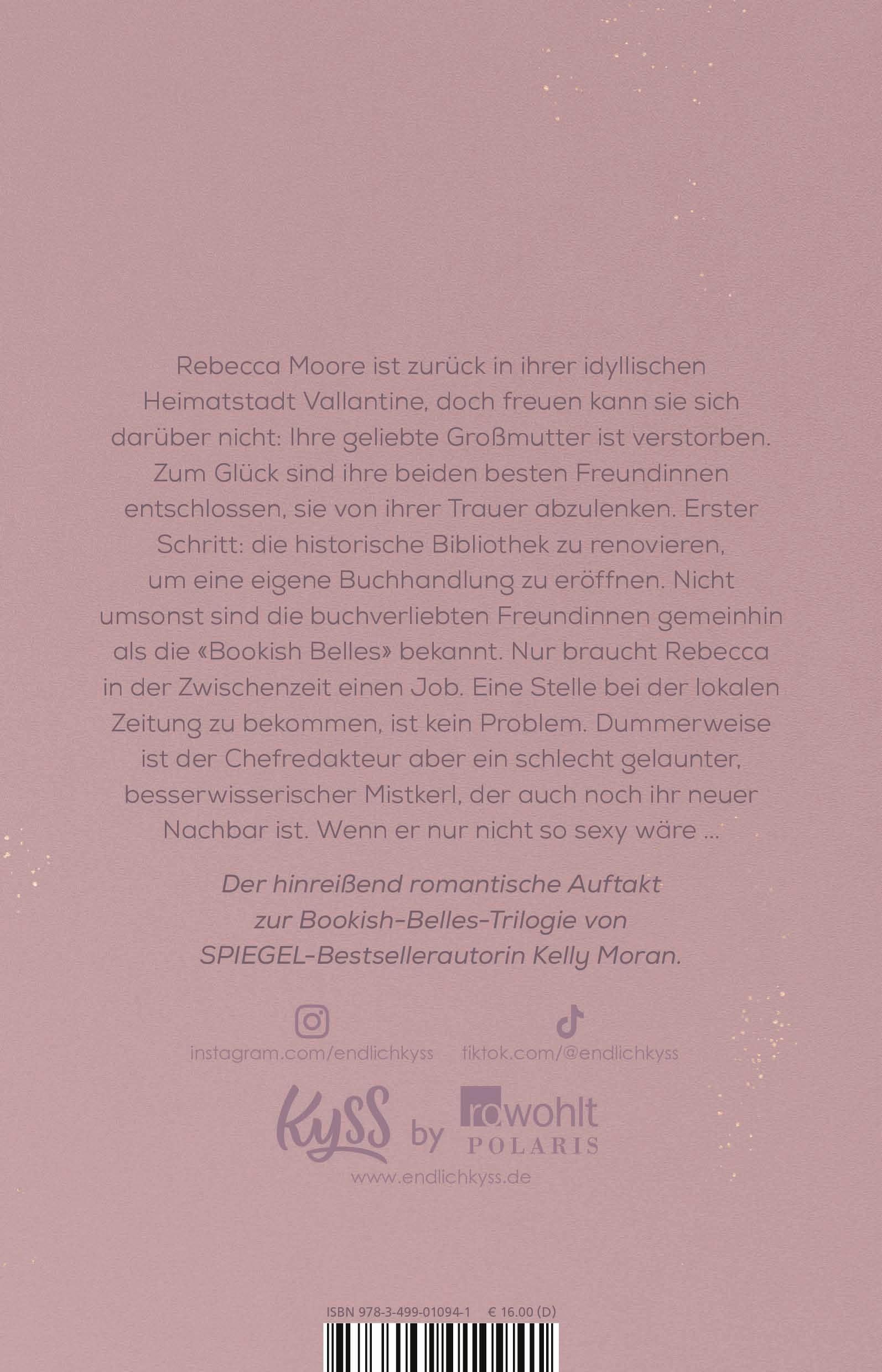 Rückseitencover Bookish Belles - Liebe hat tausend Seiten