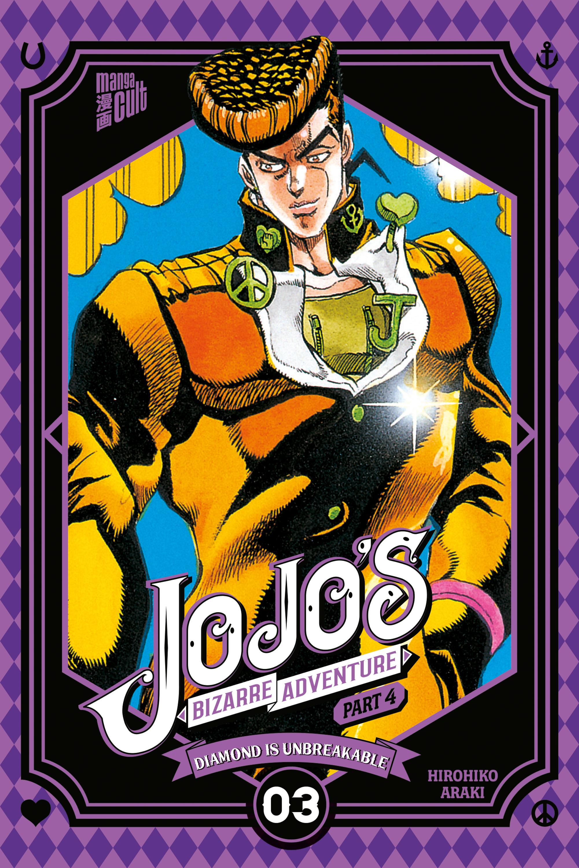 Vorderes Coverbild JoJo's Bizarre Adventure - Part 4 Diamond is Unbreakable 03