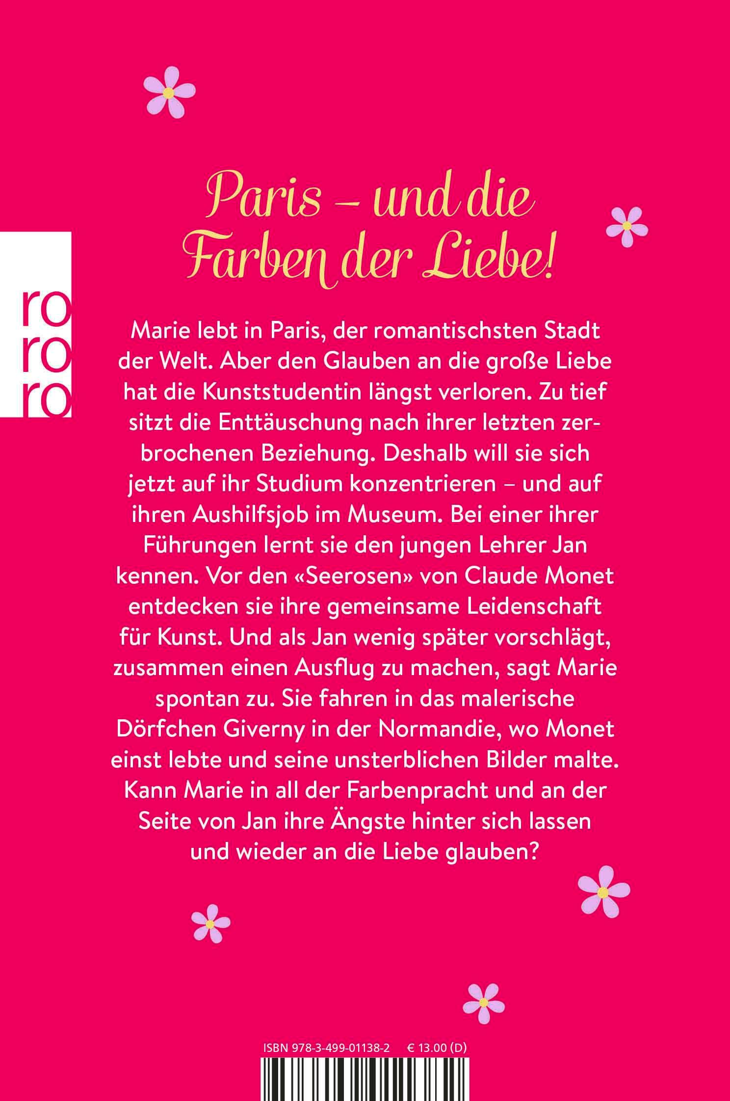 Rückseitencover Sommerfarben in der Stadt der Liebe