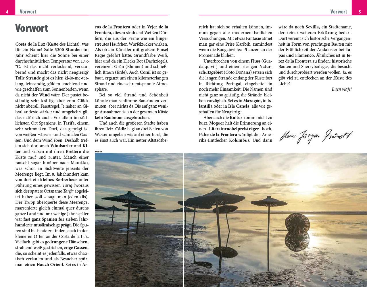 Beispielinhalt (Bild) Reise Know-How Reiseführer Costa de la Luz - mit Sevilla
