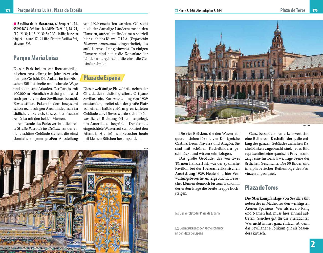 Beispielinhalt (Bild) Reise Know-How Reiseführer Costa de la Luz - mit Sevilla