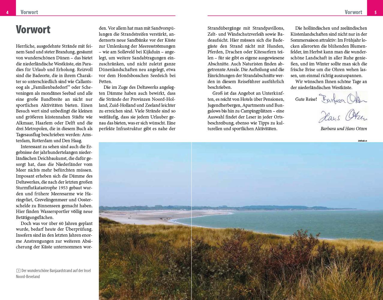 Beispielinhalt (Bild) Reise Know-How Reiseführer Holland - Die Westküste