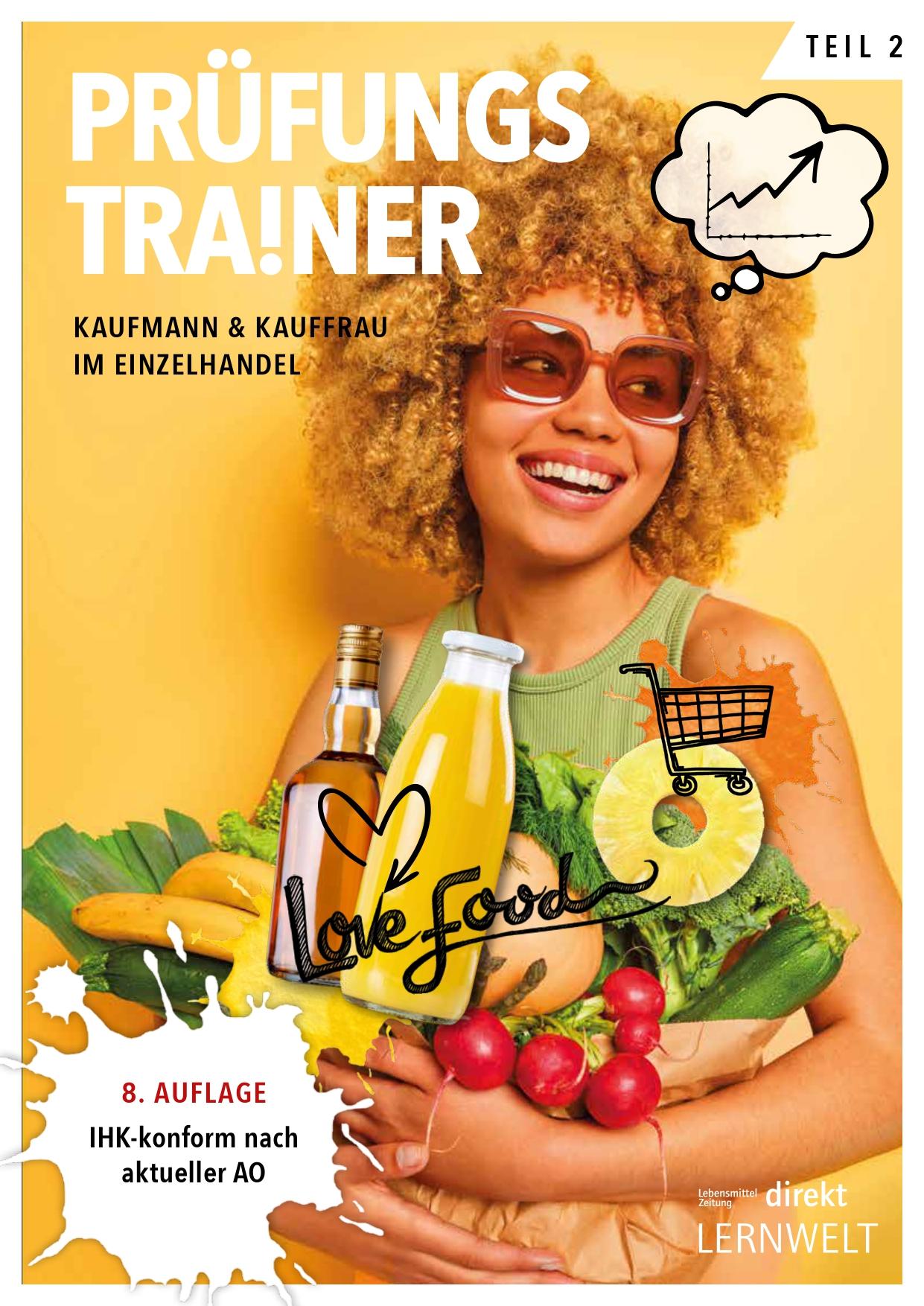 Vorderes Coverbild Prüfungstrainer Kaufmann & Kauffrau