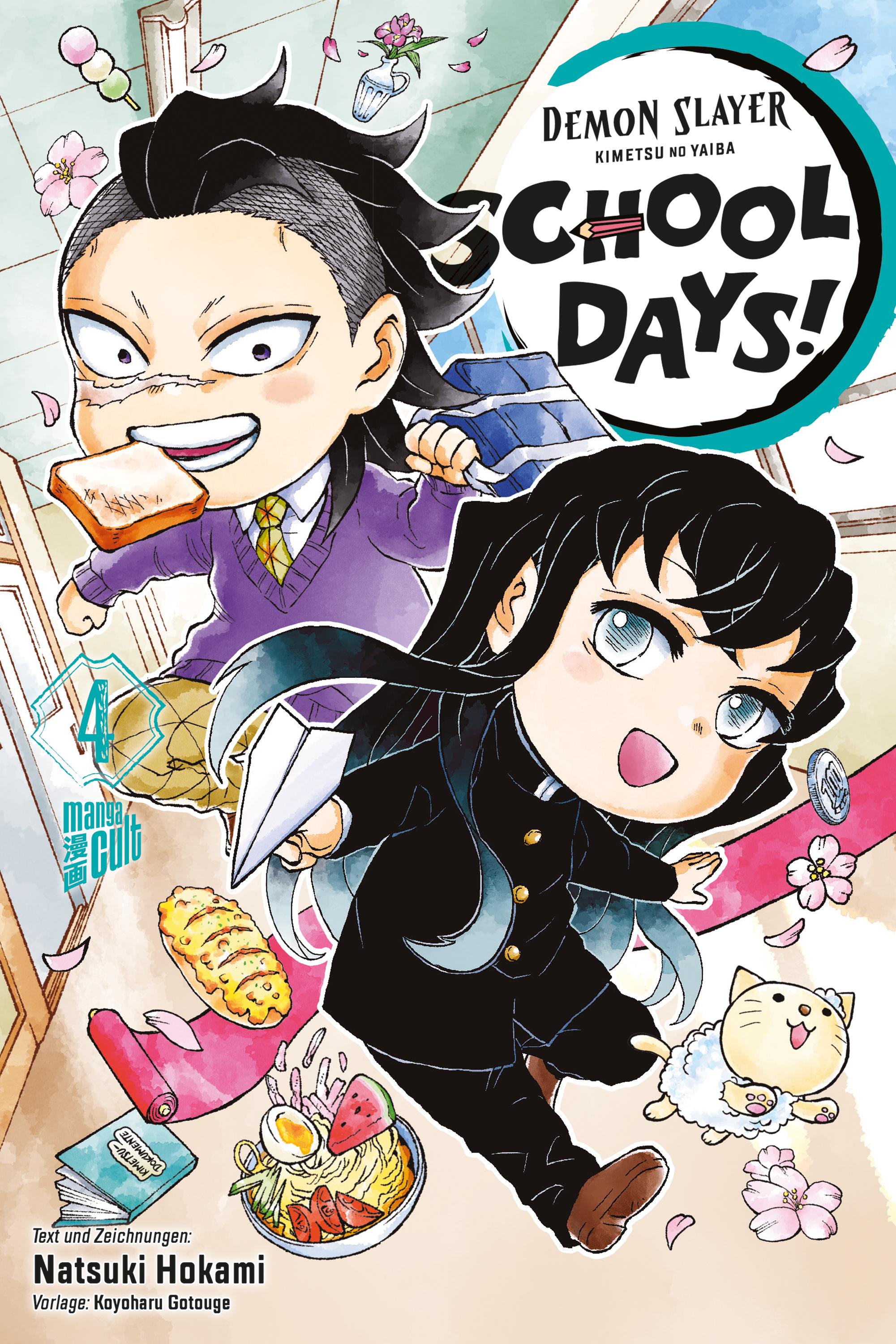 Vorderes Coverbild Demon Slayer - Kimetsu no Yaiba: School Days 4