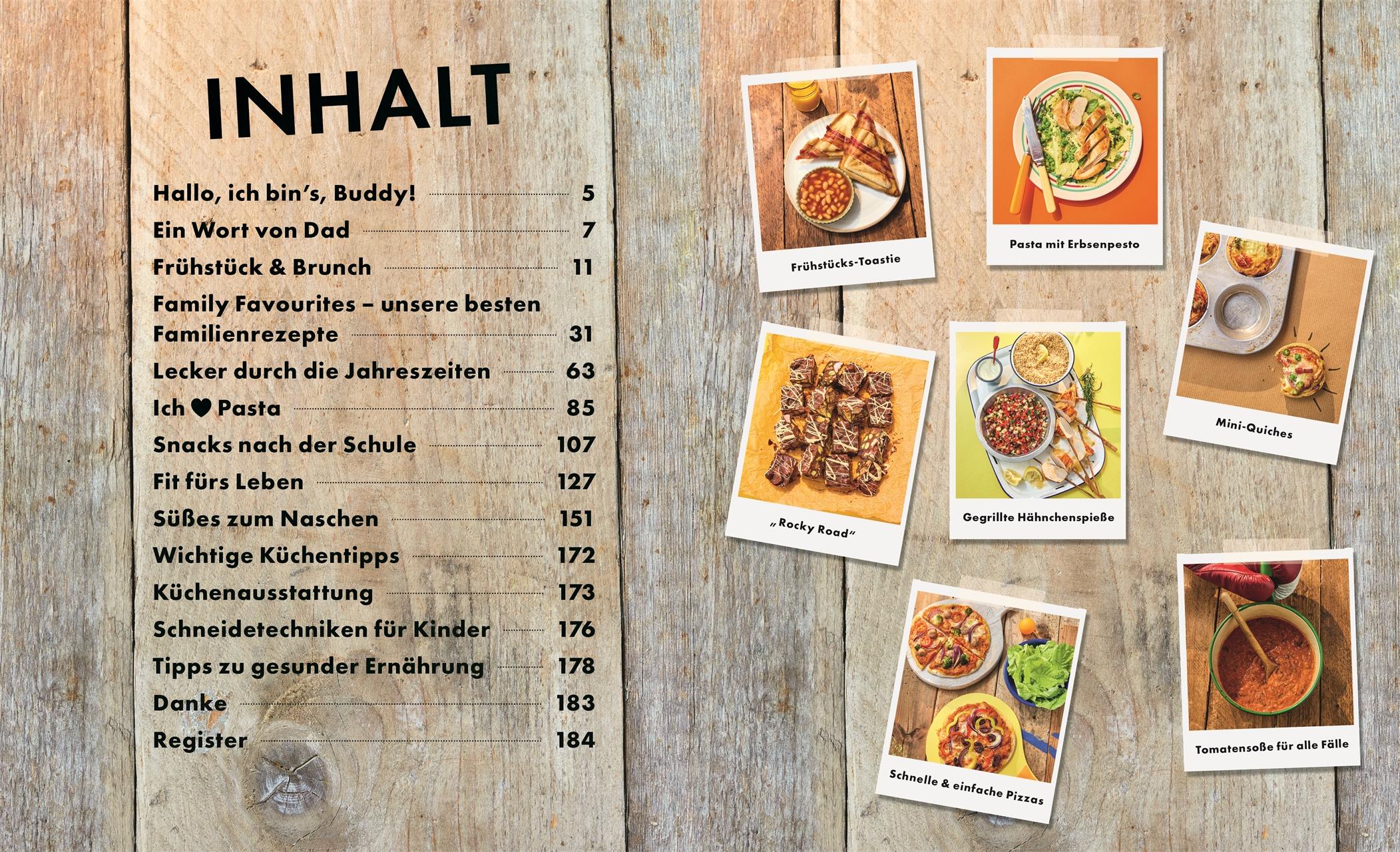 Beispielinhalt (Bild) Let's cook