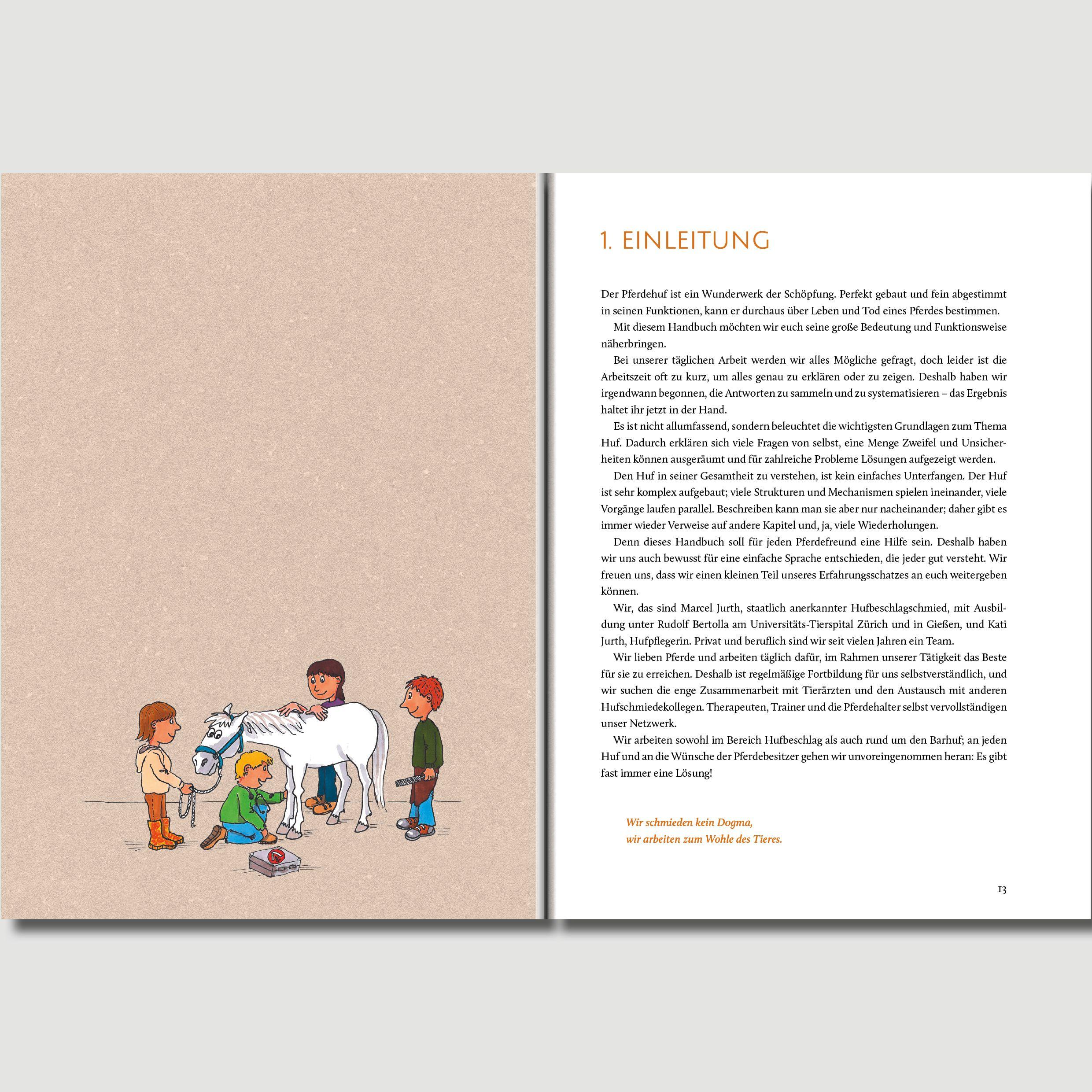 Beispielinhalt (Bild) Hufwerk